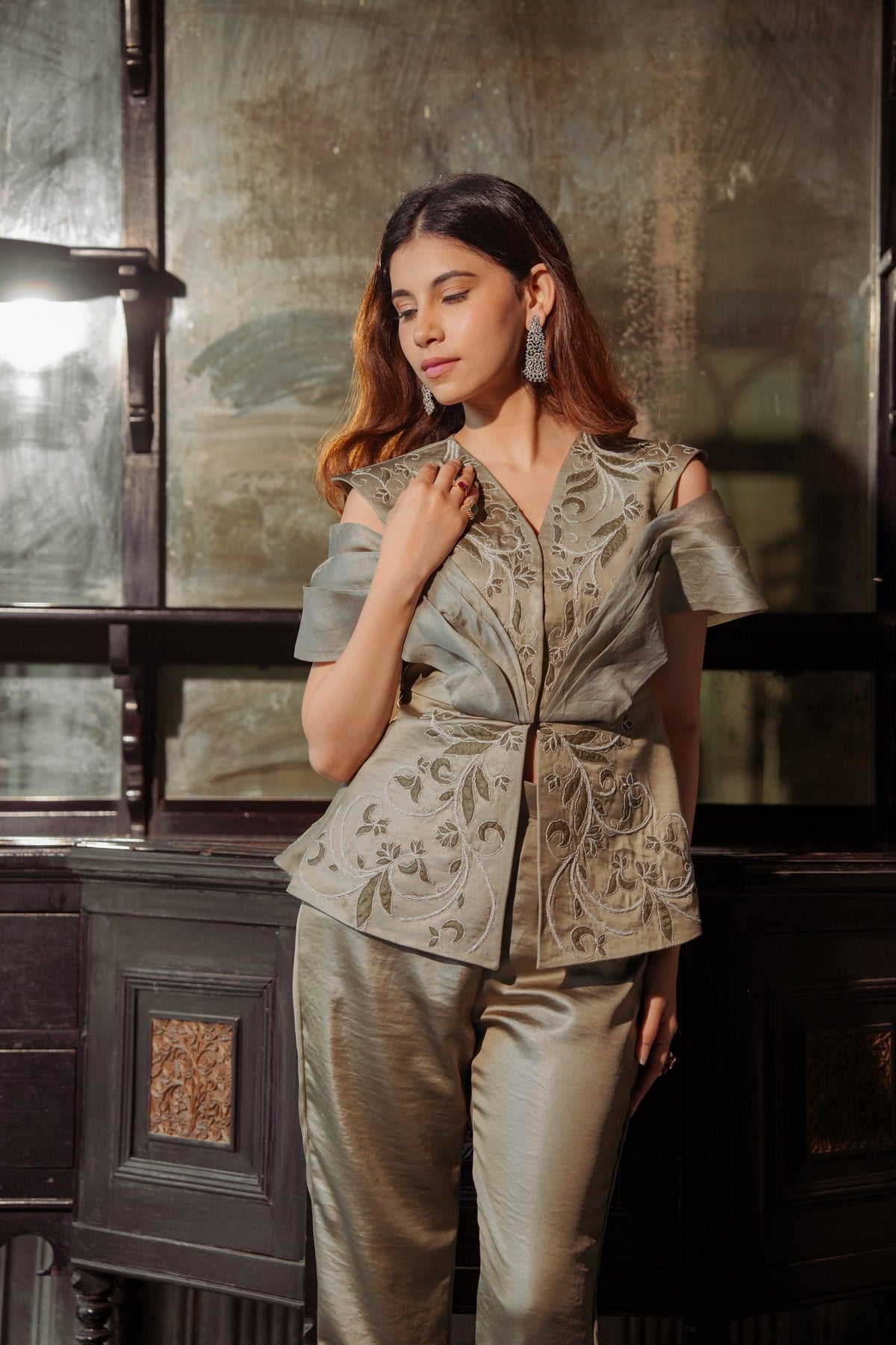 emerald poise co-ord set — image 2