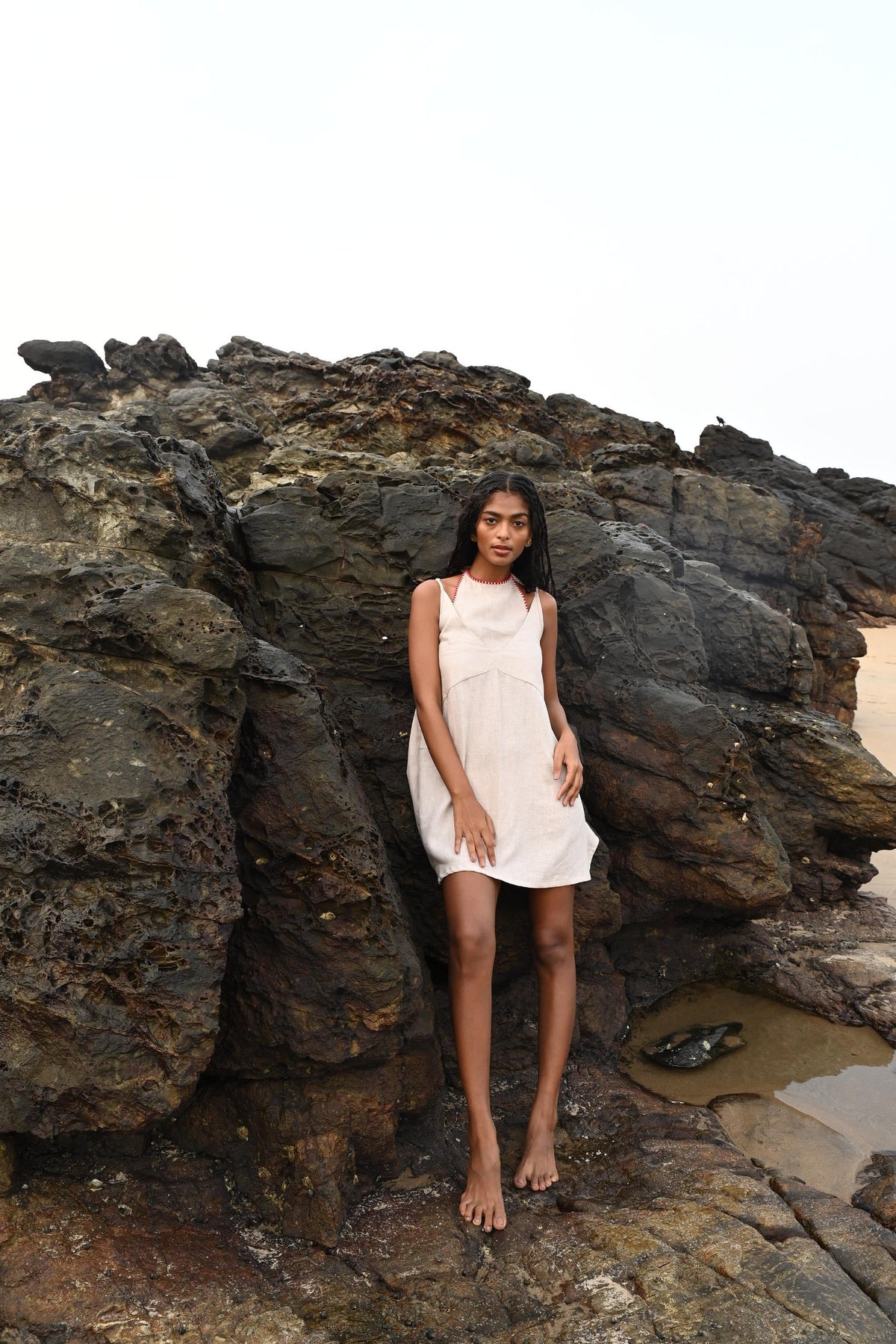 zoe tie-up dress, image 3