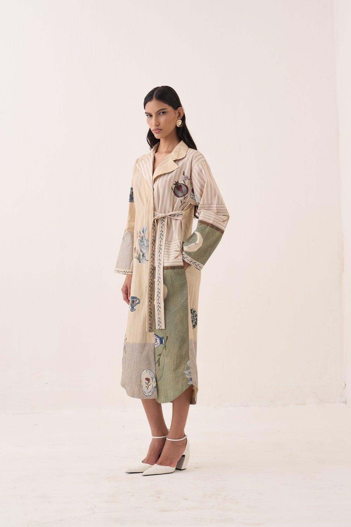 nakshatra wrap tie knot dress — image 3