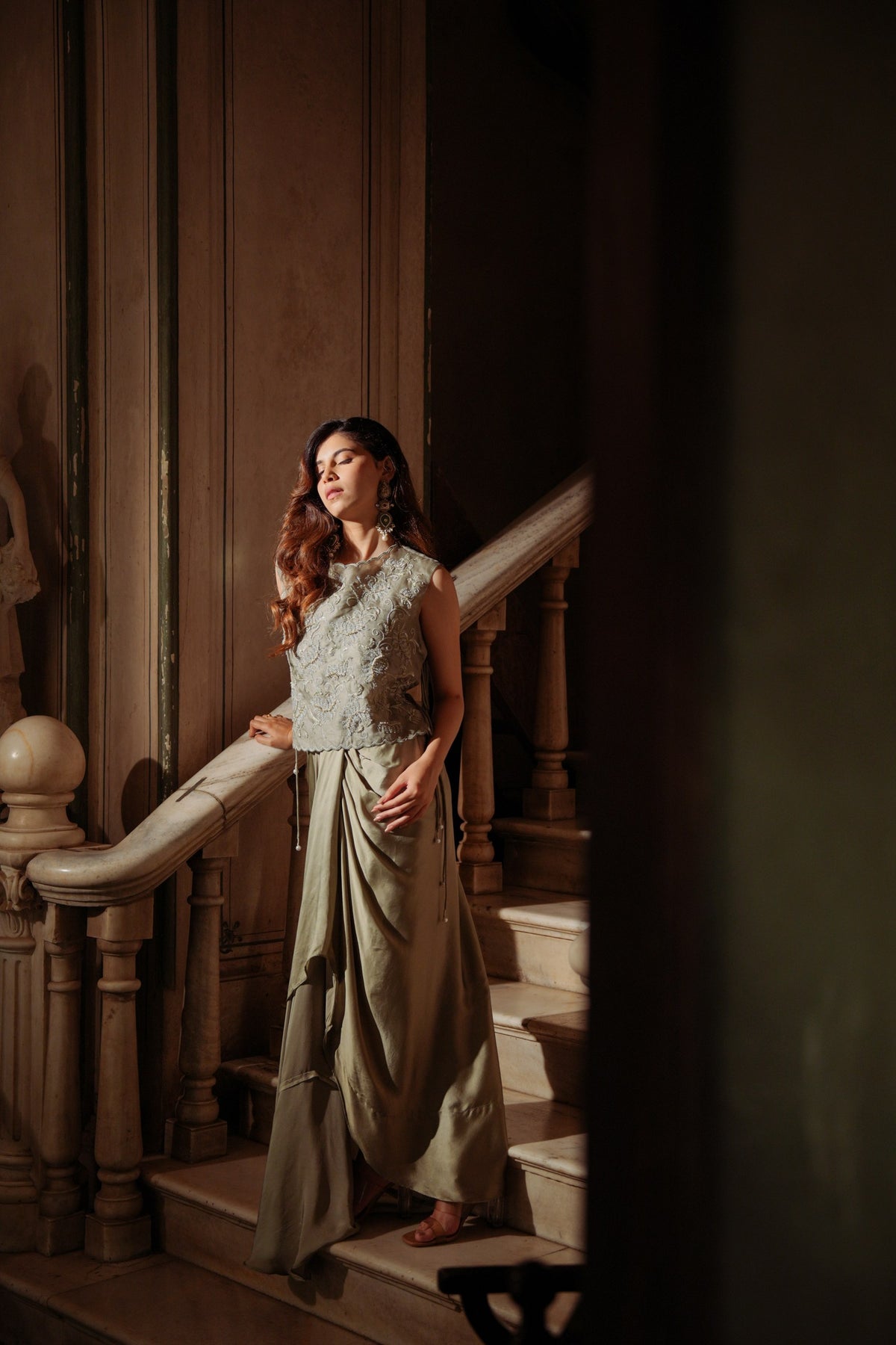 olive rhapsody jacket set — image 3