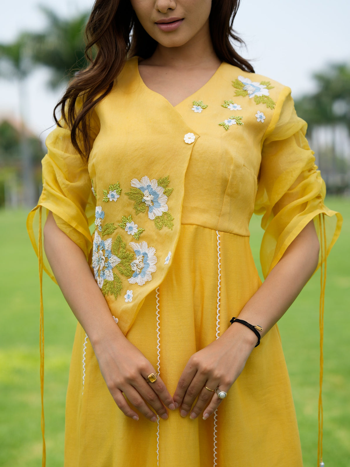 sunlit bloom dress — image 3