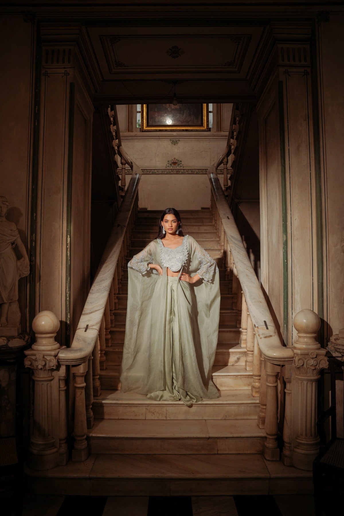 moonlit veil cape set — image 3