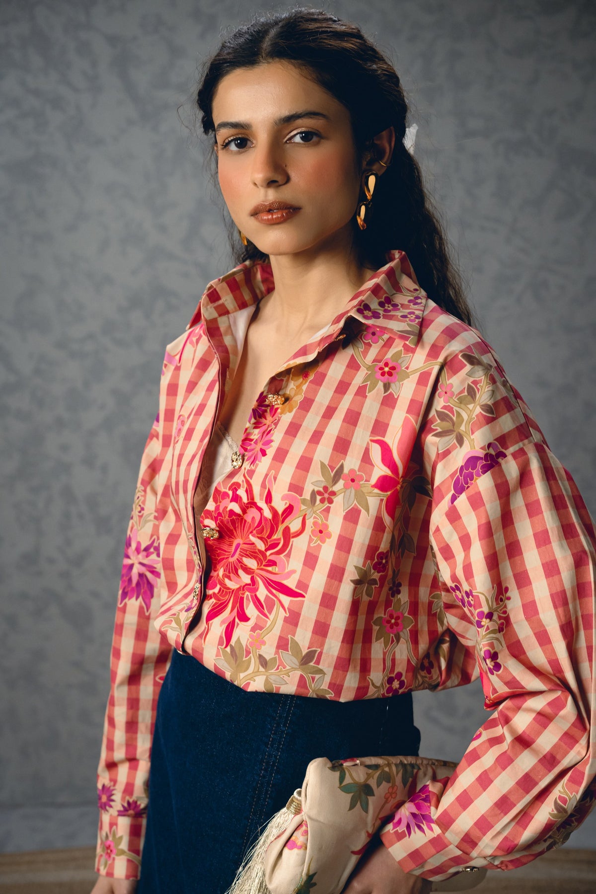 jade shirt in pink, image 3
