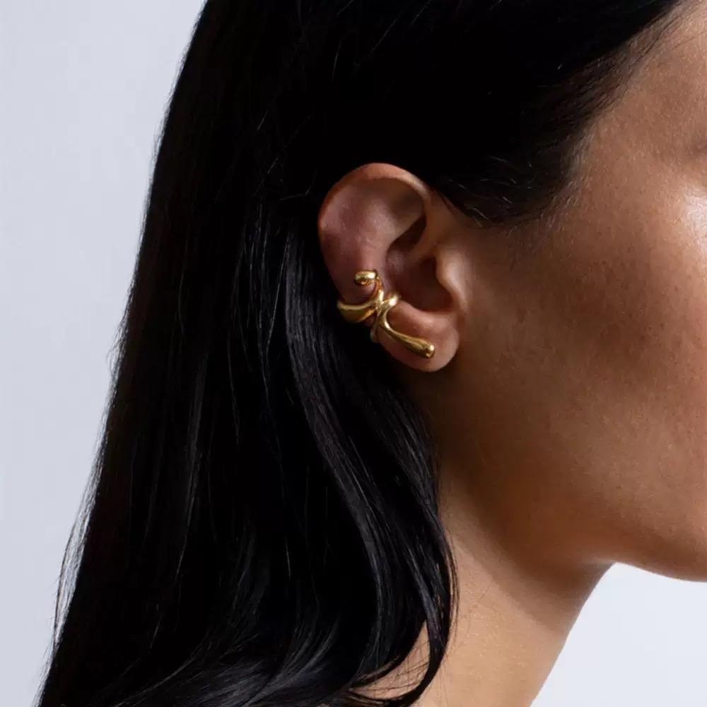 molten lava ear cuff, image 3