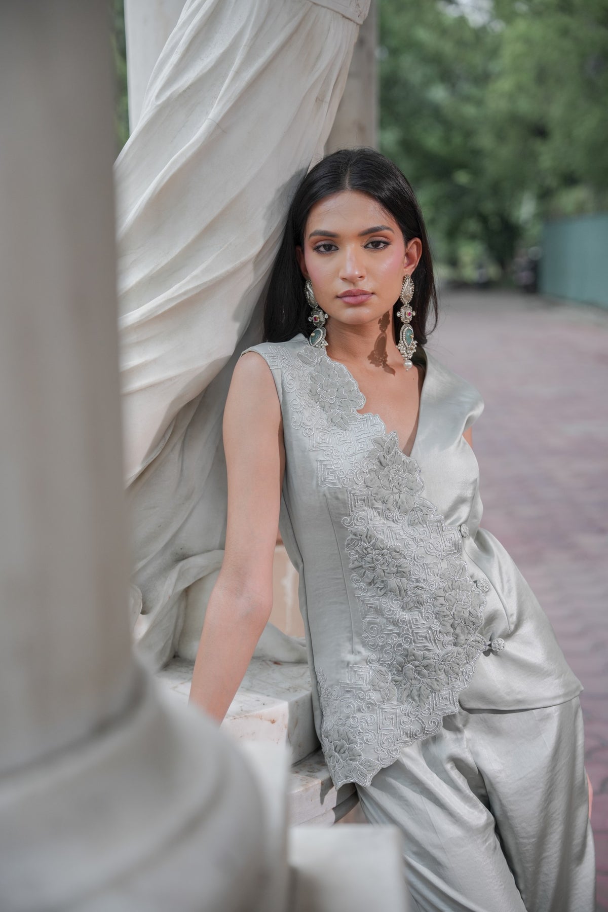 silver whisper co-ord set — image 3