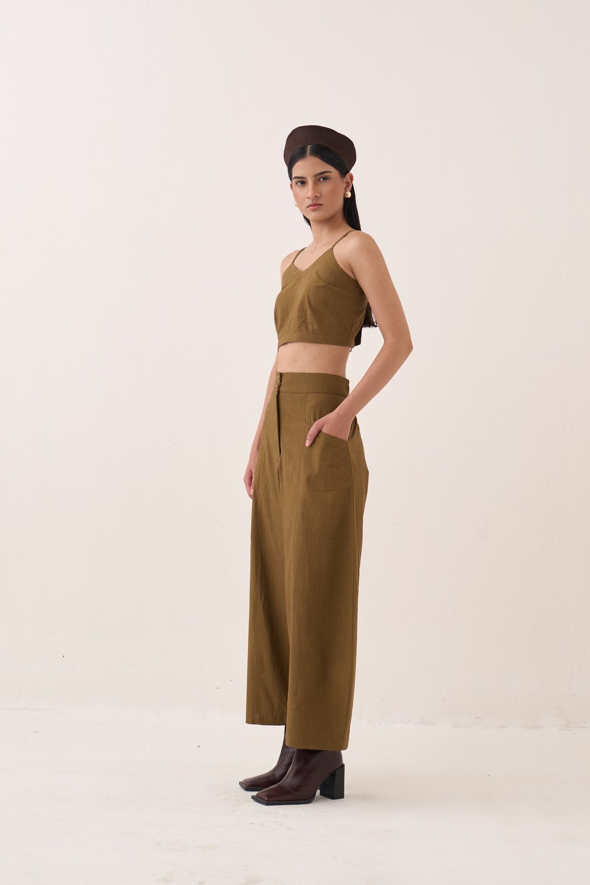 sage bralette top set — image 3