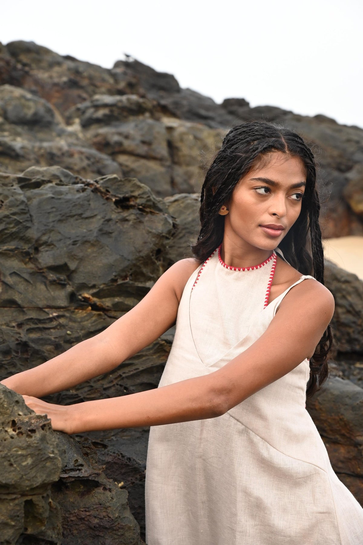 zoe tie-up dress, image 4