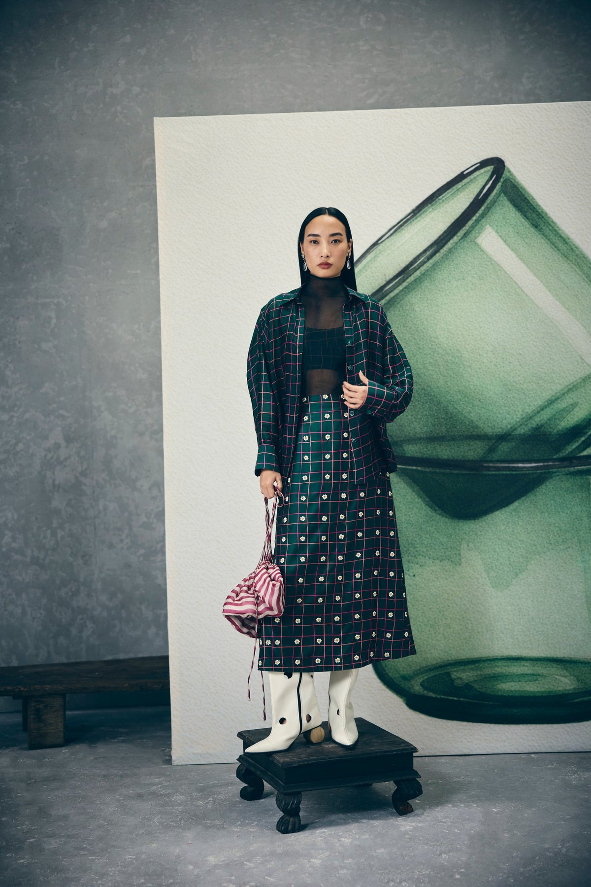 mika skirt set, image 4
