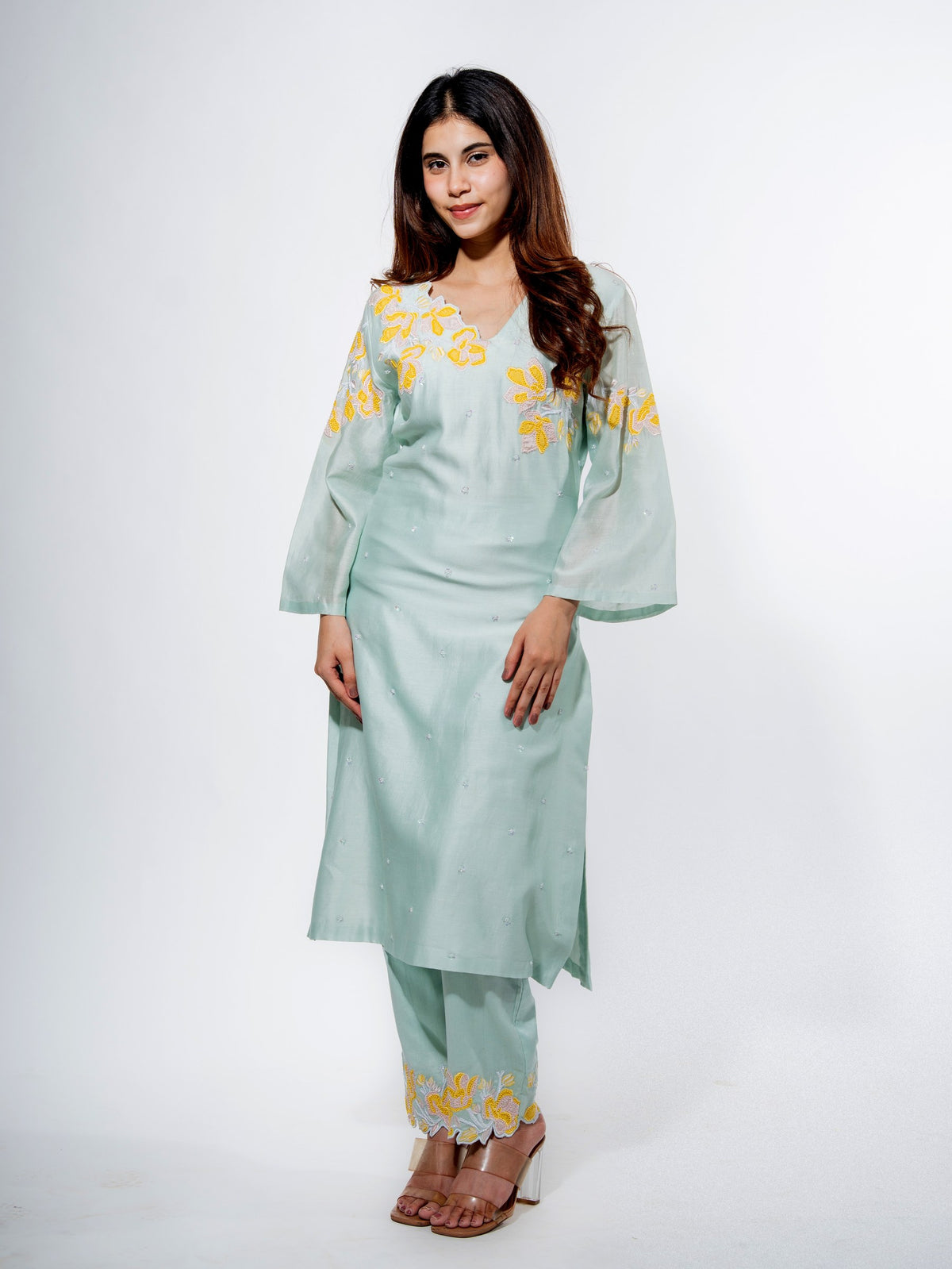 wisteria bloom kurta set — image 4