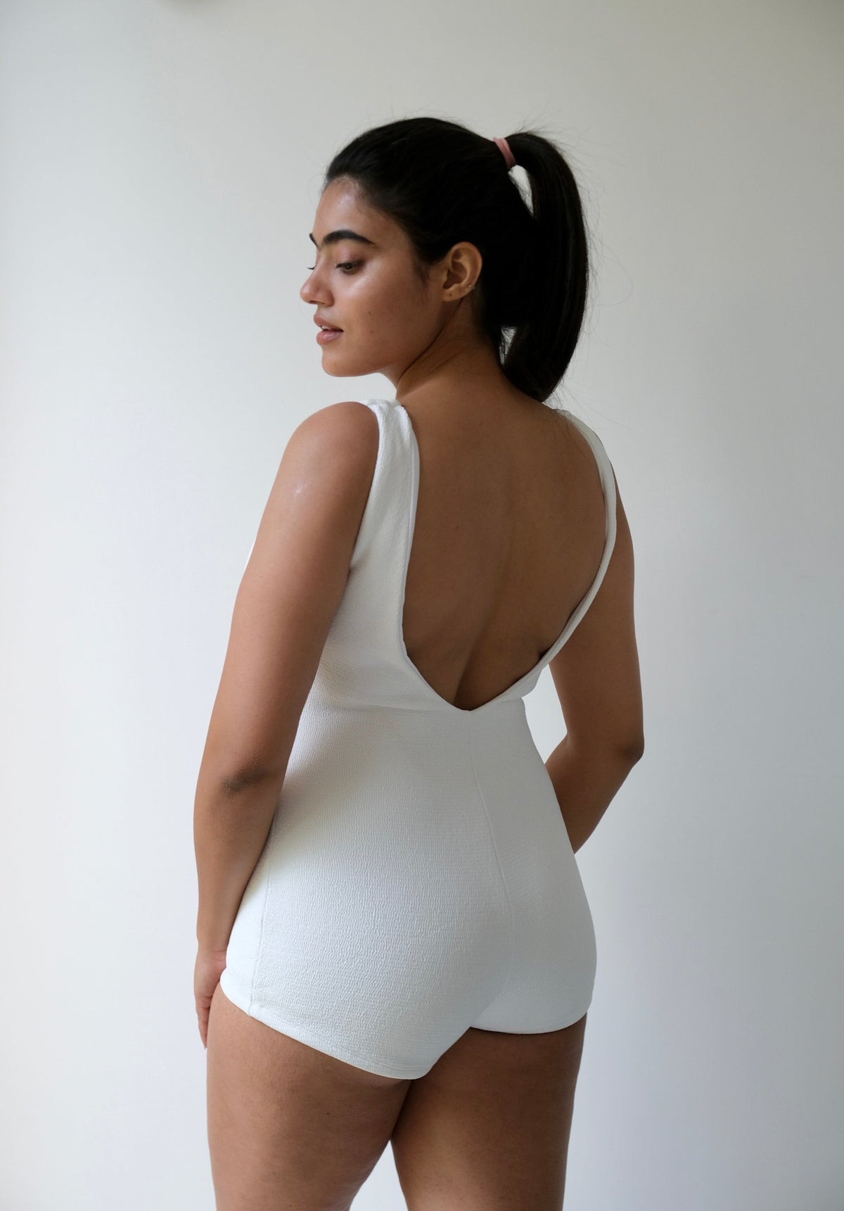 laguna one piece in white, image 4