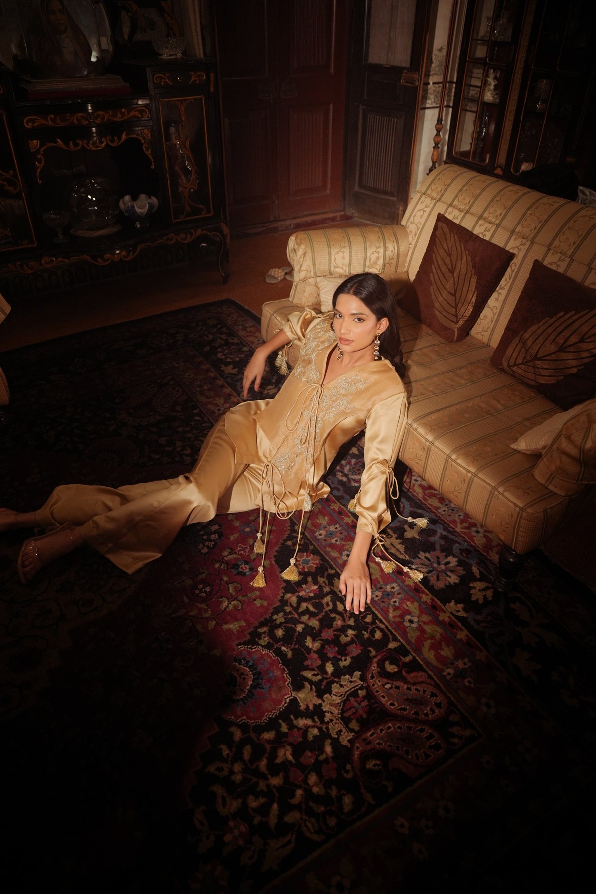 golden tassels jacket set — image 4