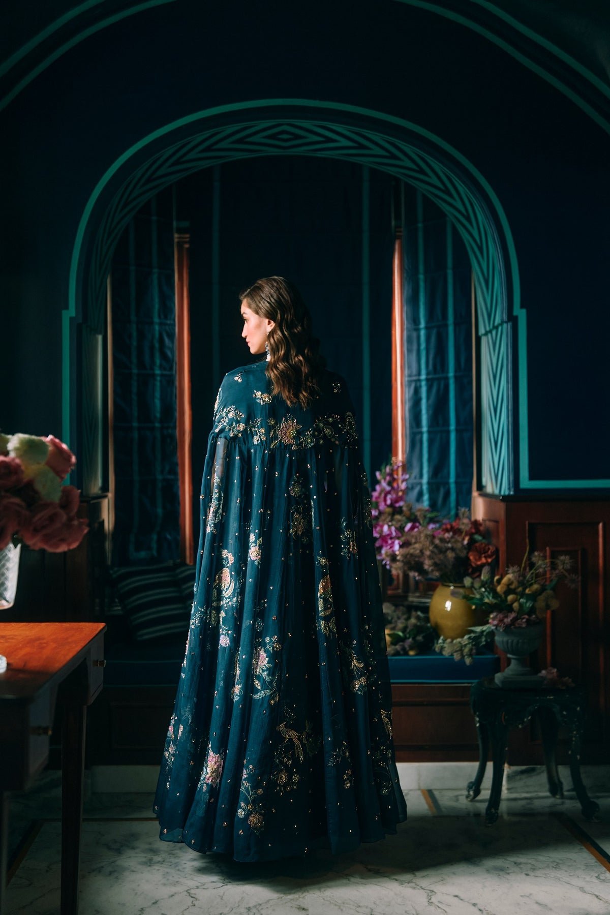rue maxi set in berry blue, image 4