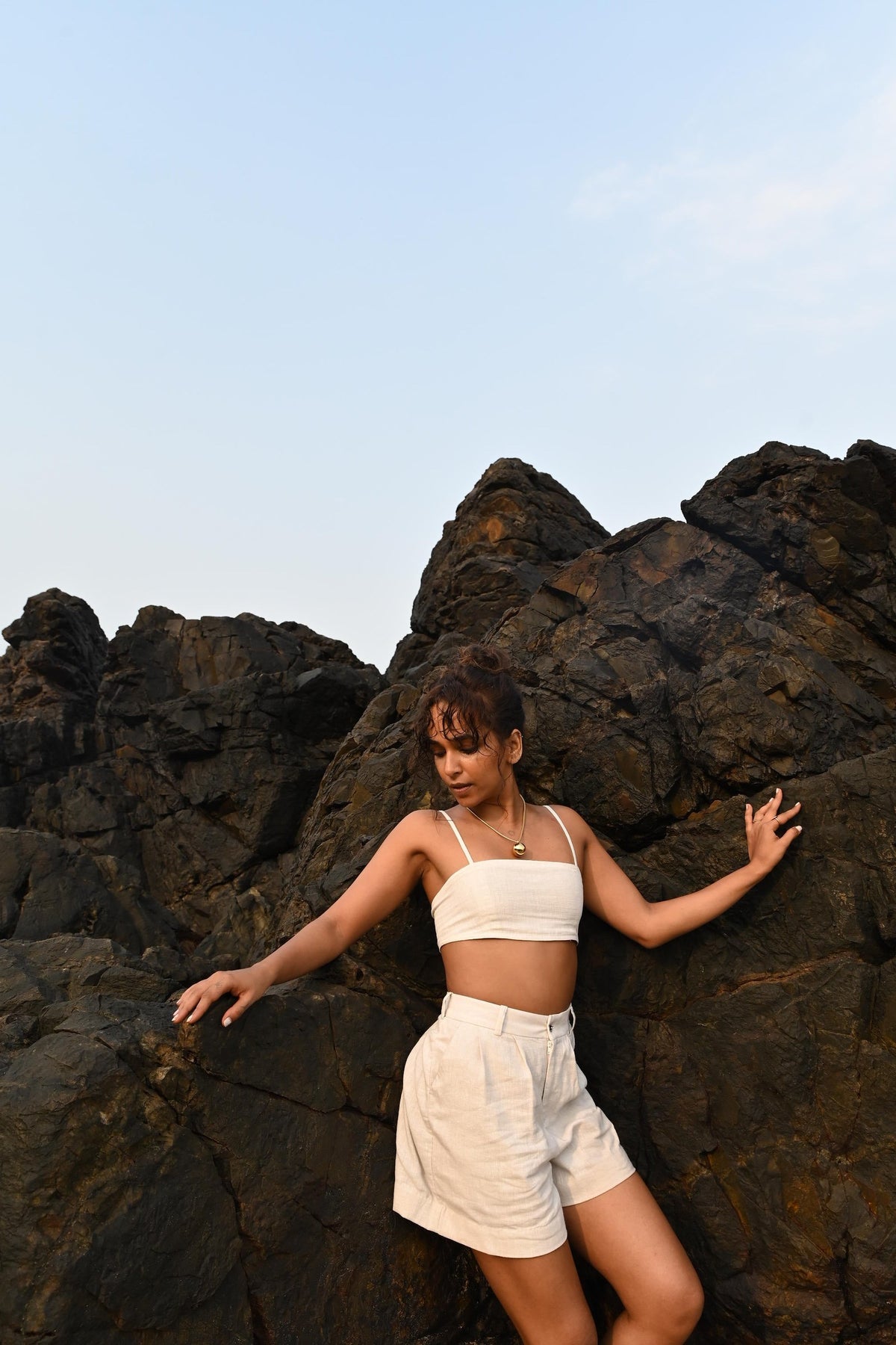 willow darted shorts, image 4