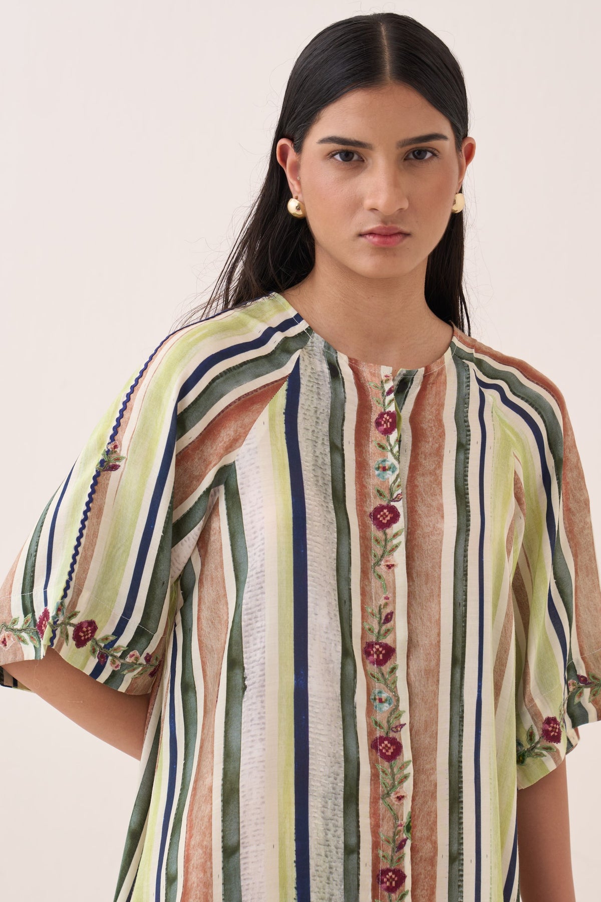 rekha short a-line dress — image 4
