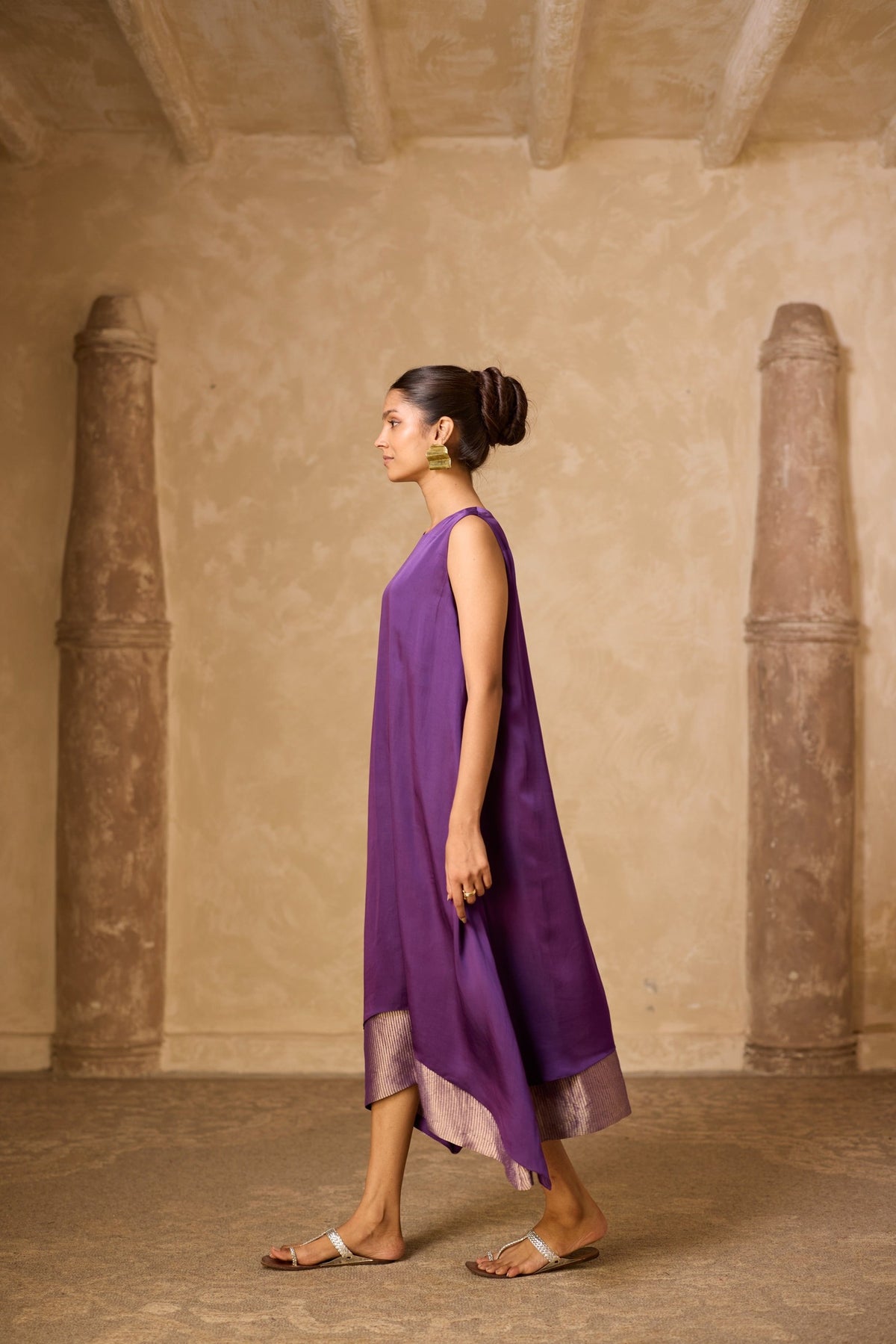 chameli dress in purple, image 4