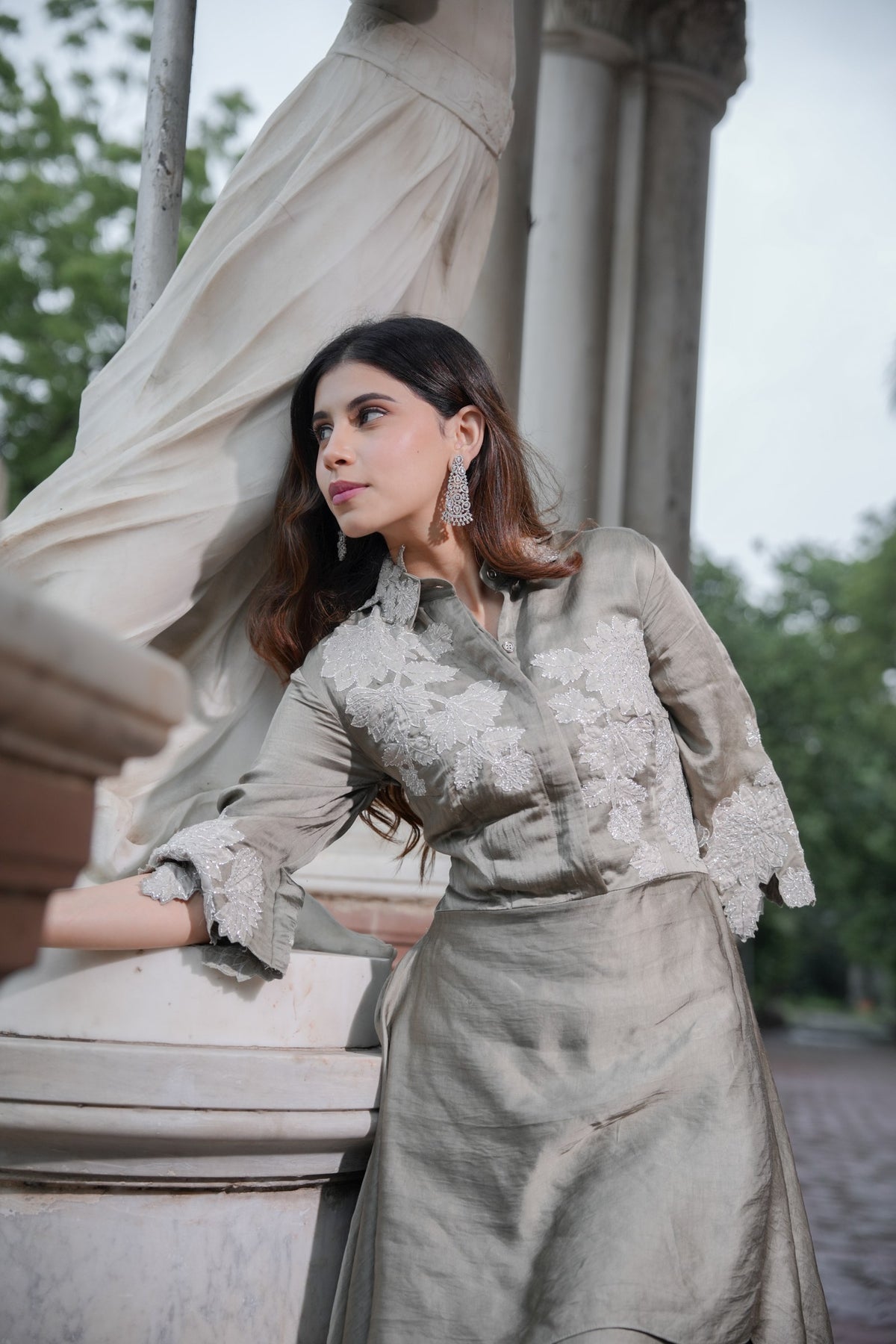 moonlit grace skirt set — image 4