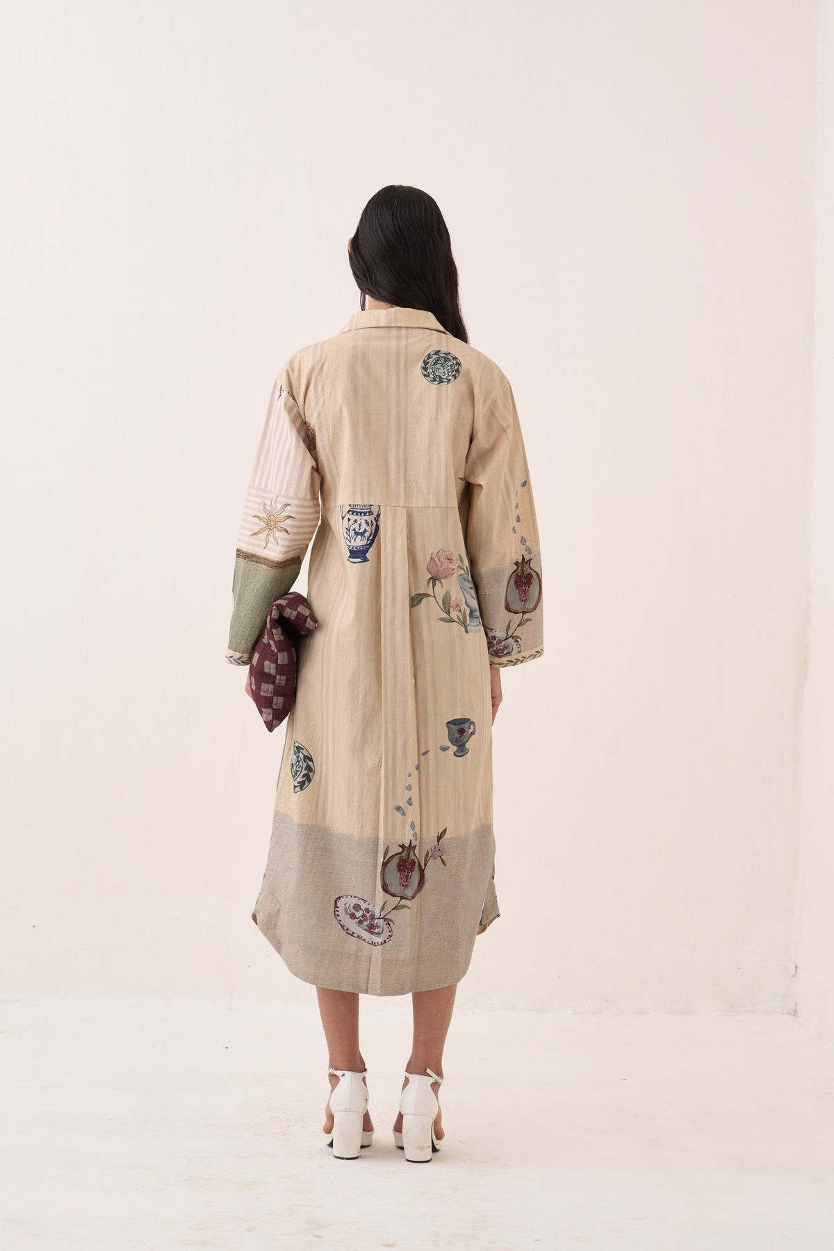 nakshatra wrap tie knot dress — image 4