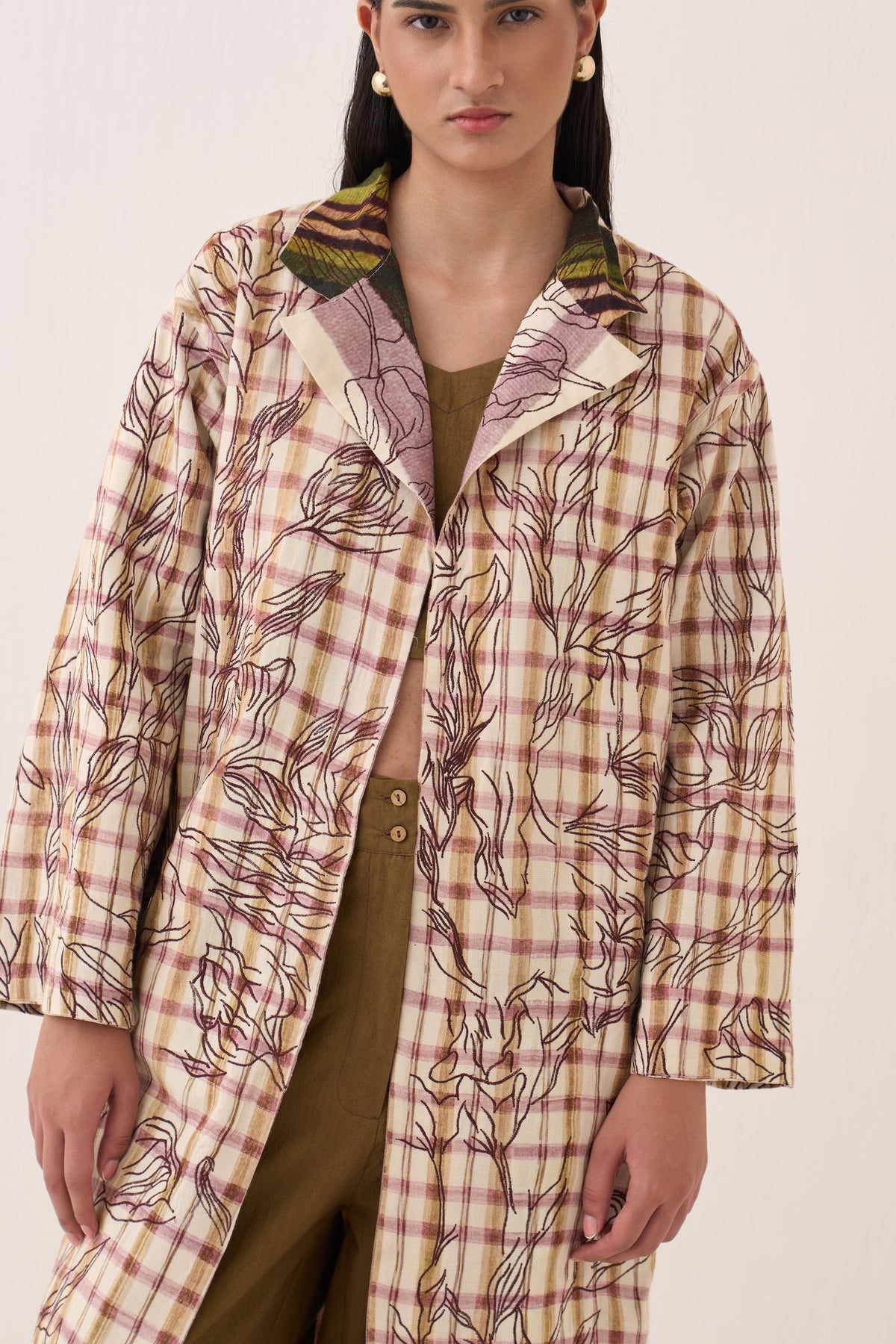 hari reversible trench jacket — image 4