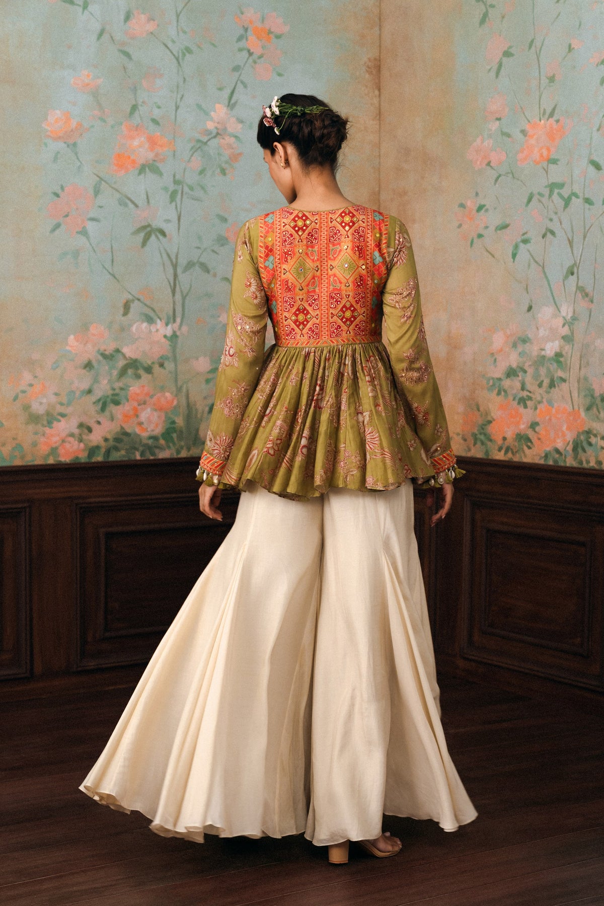 keira peplum set, image 4