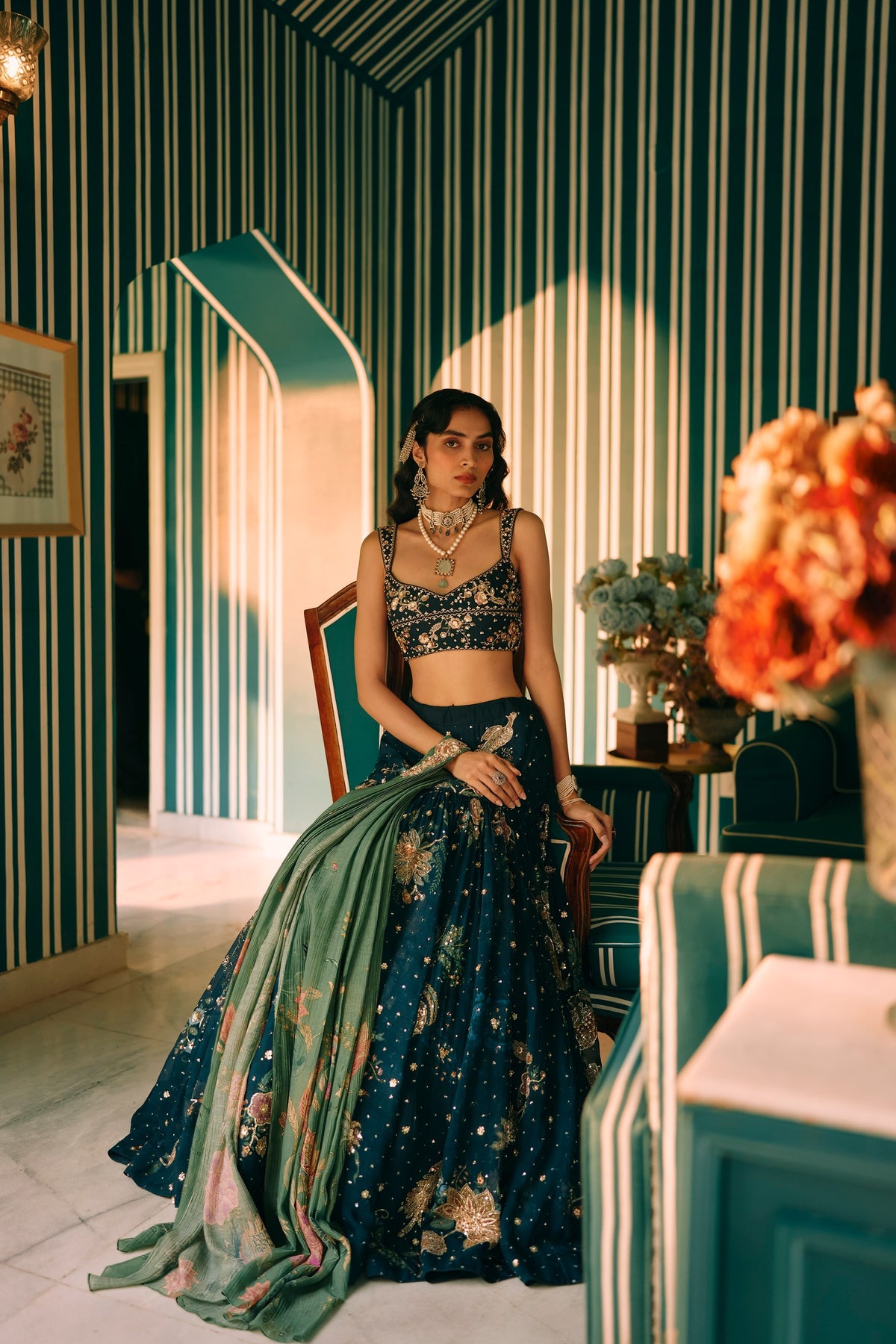 whimsy lehenga set, image 4