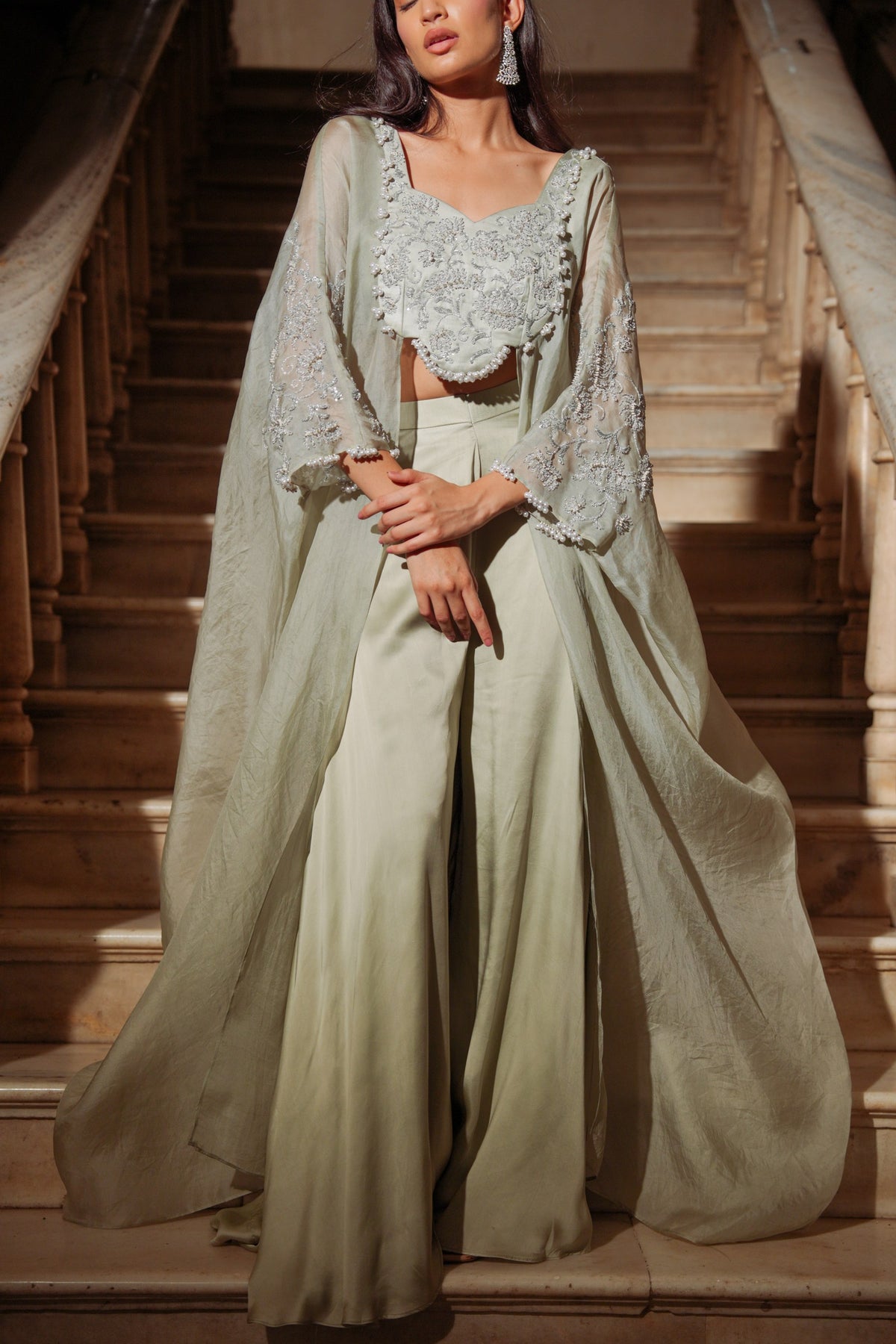 moonlit veil cape set — image 5