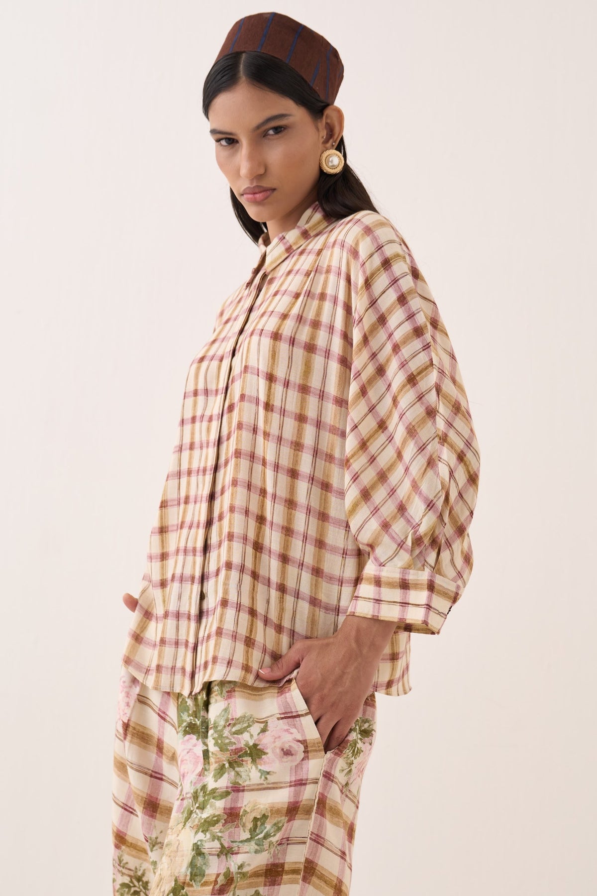 jaali bubble shirt set — image 5