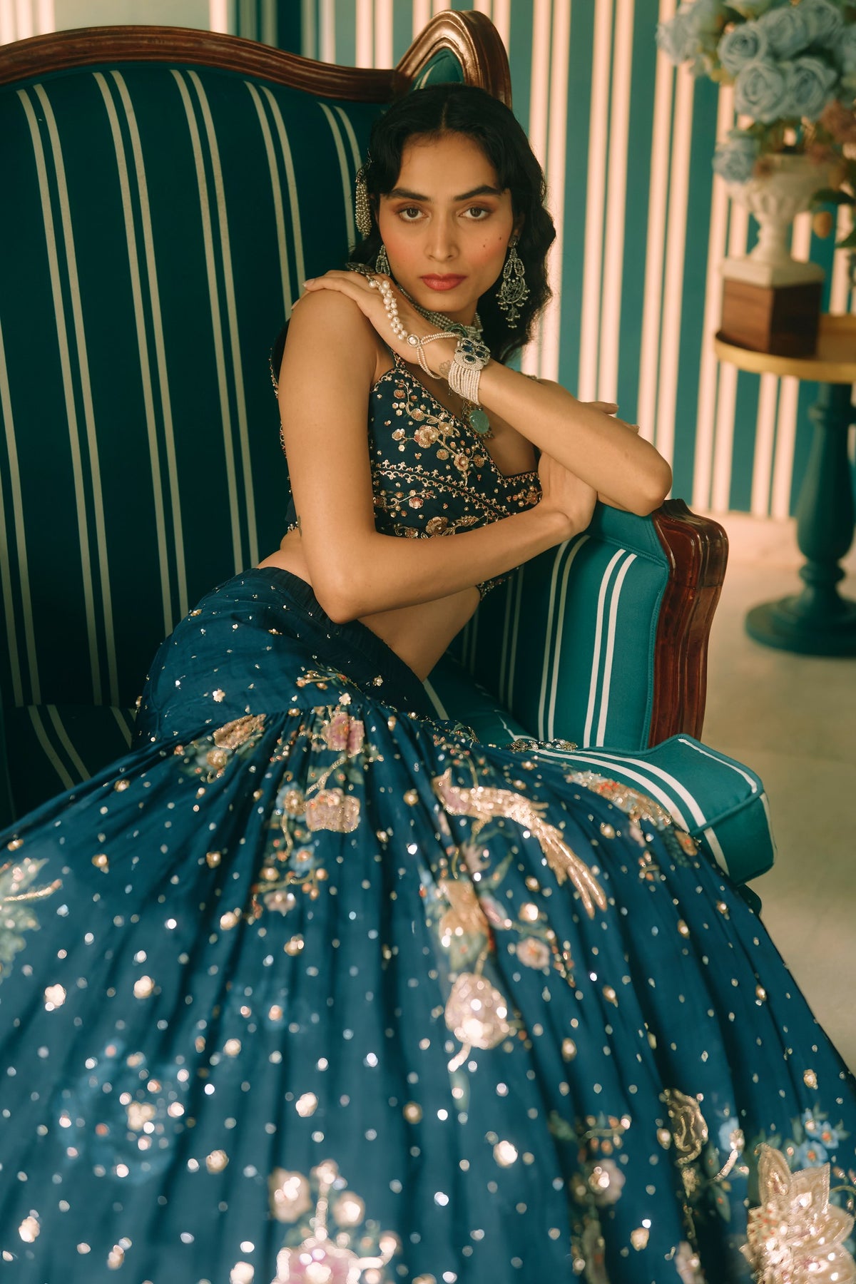 whimsy lehenga set, image 5