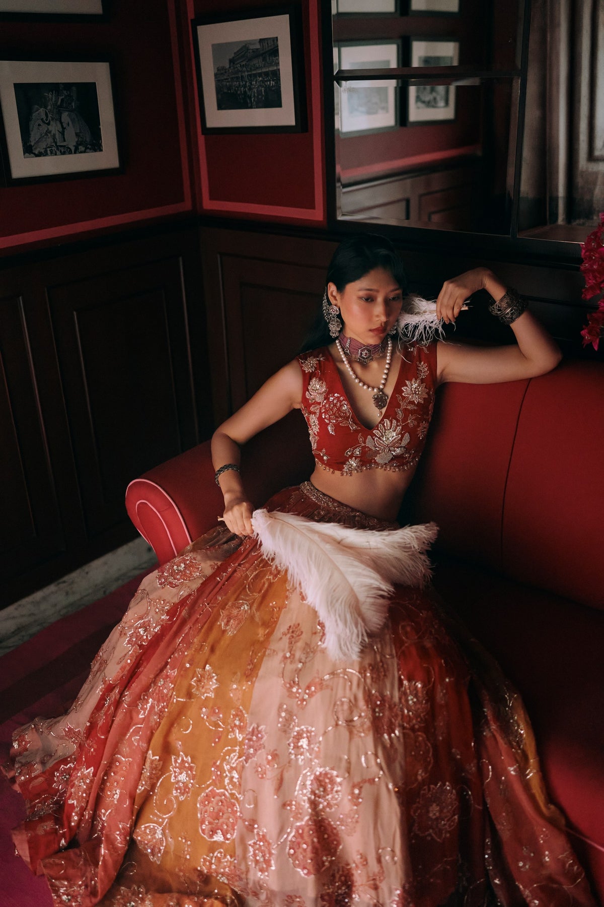 pearlie lehenga set, image 5