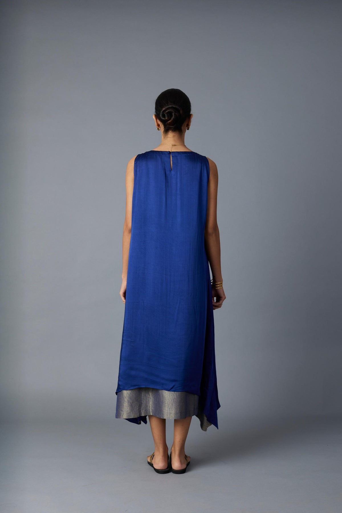 chameli dress in royal blue, image 5