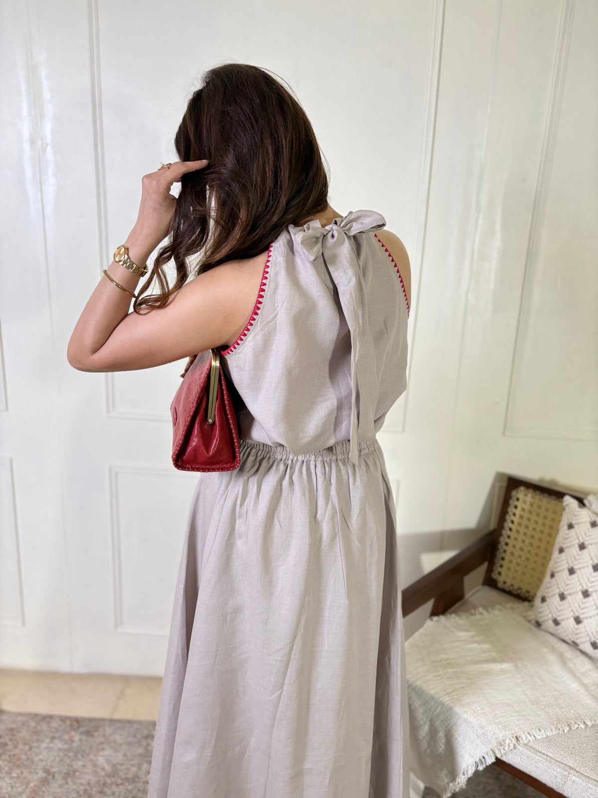 verve maxi skirt halter set, image 6