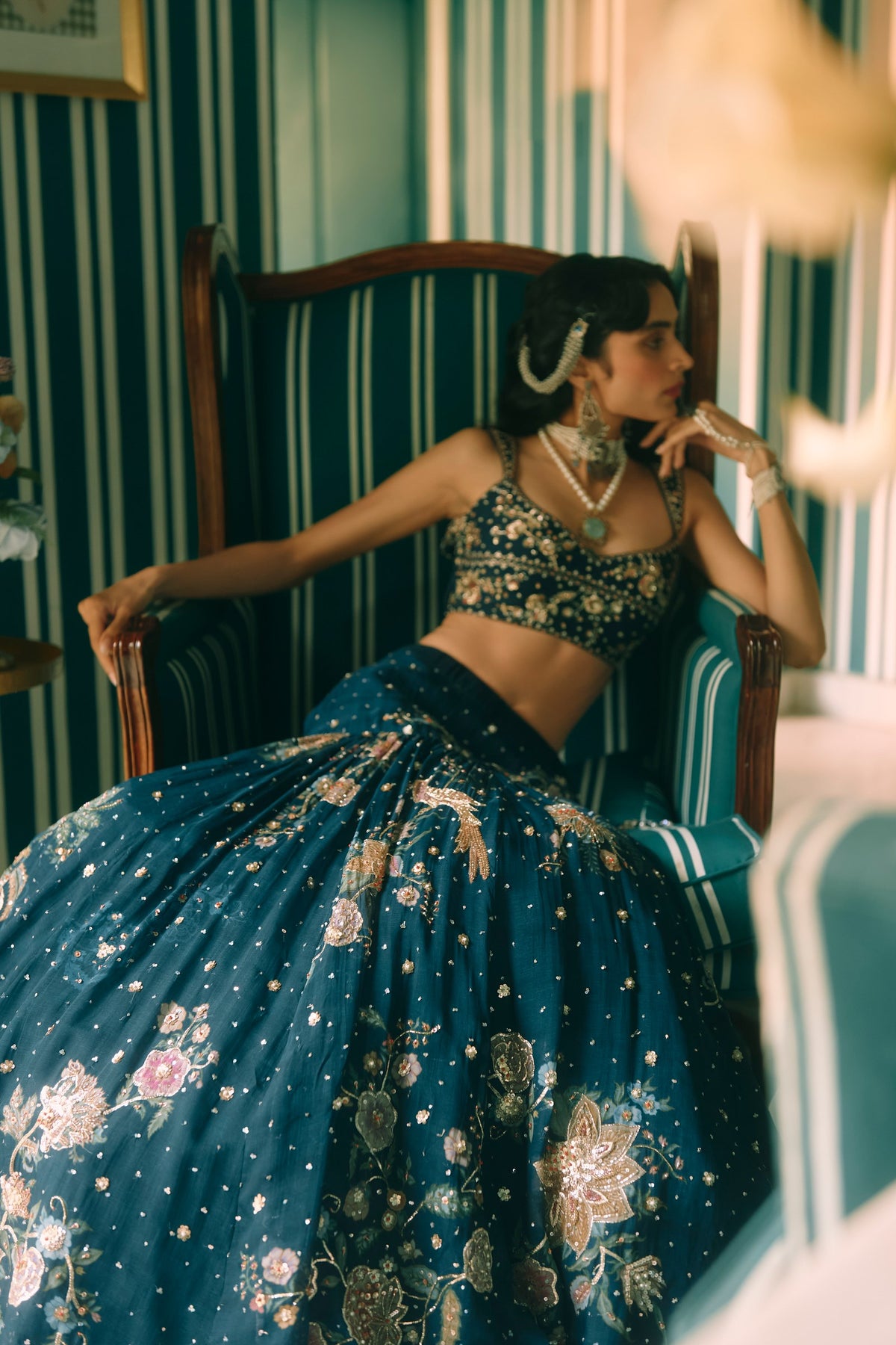 whimsy lehenga set, image 6