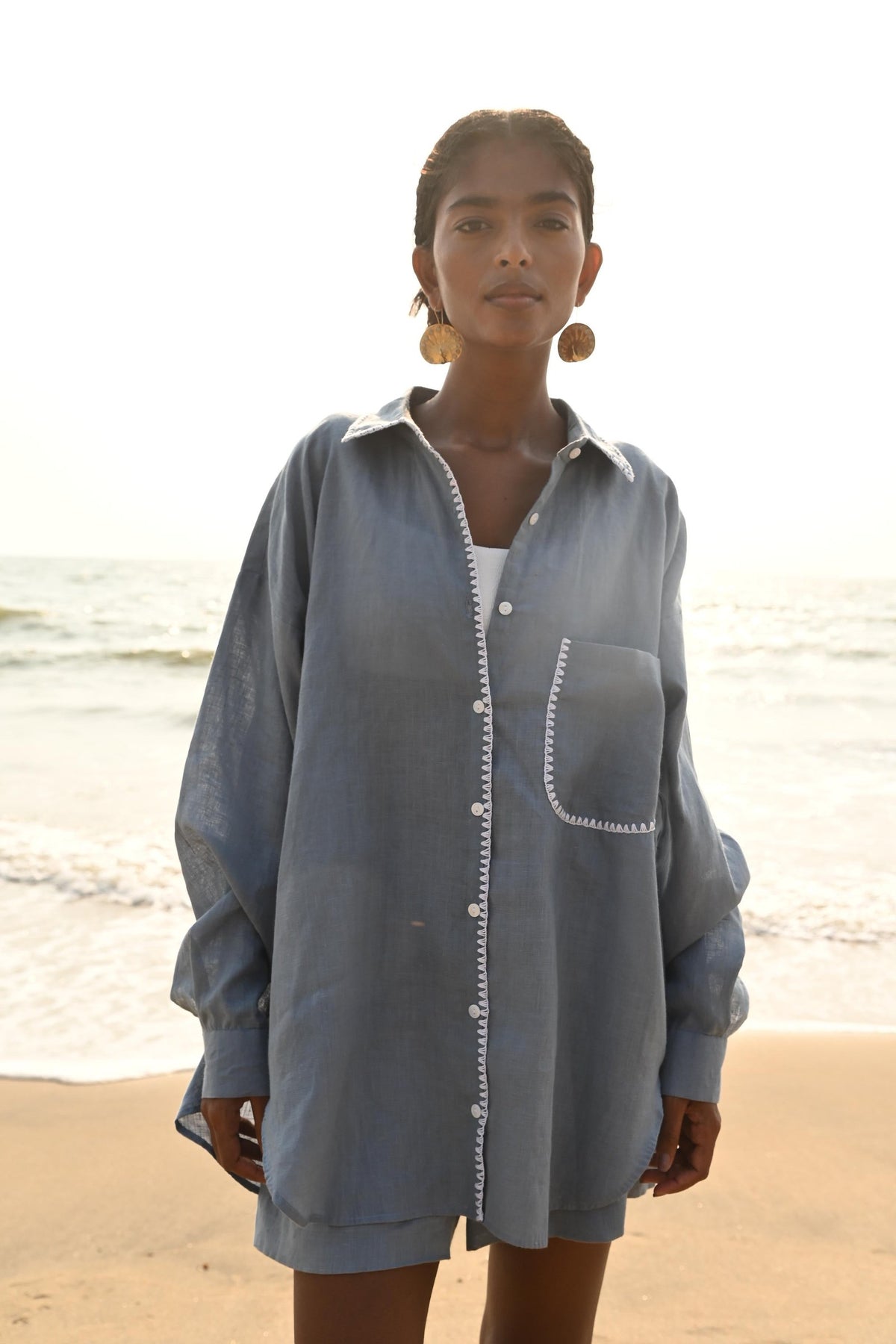 irena embroidered shirt, image 6