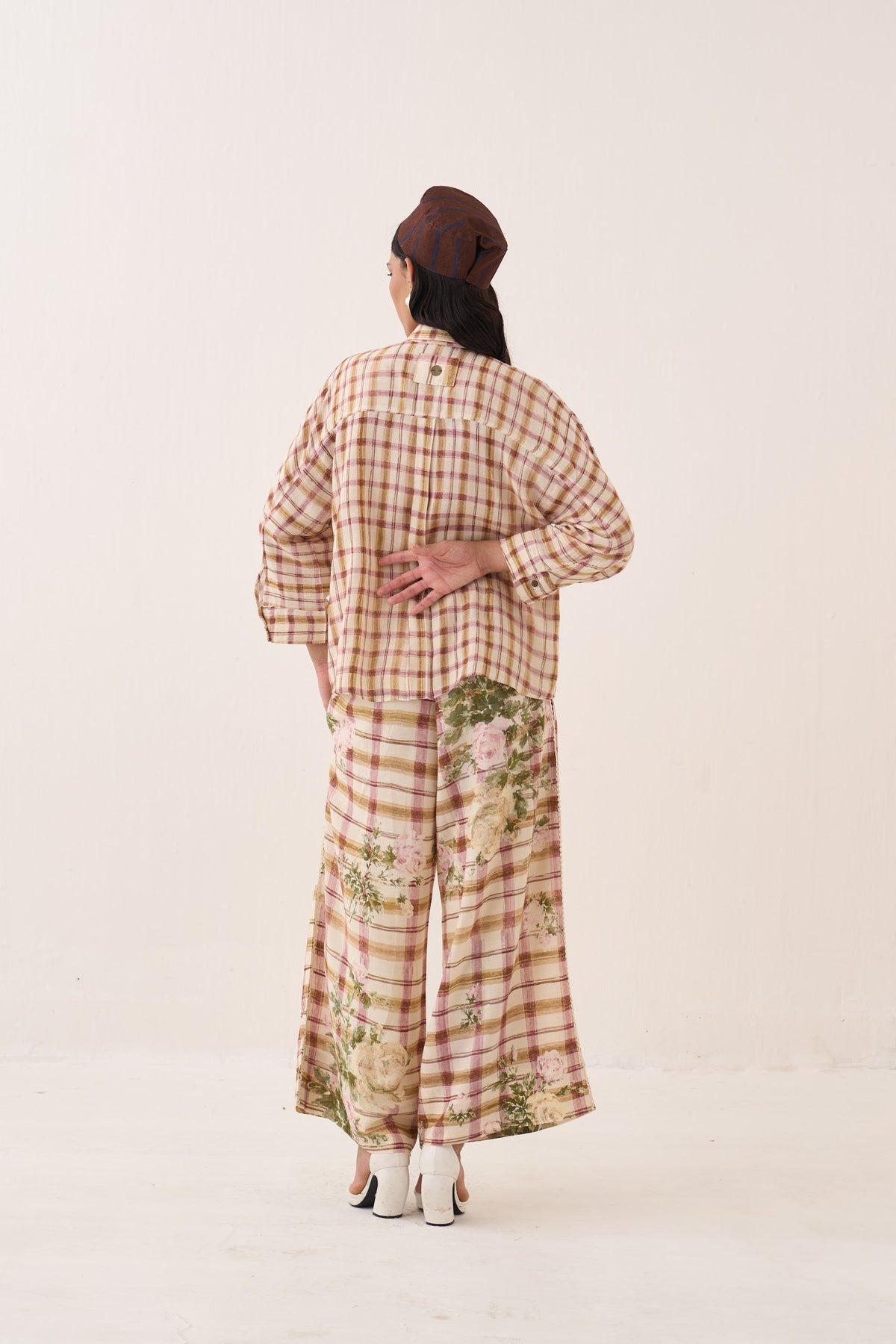 jaali rose culottes — image 6