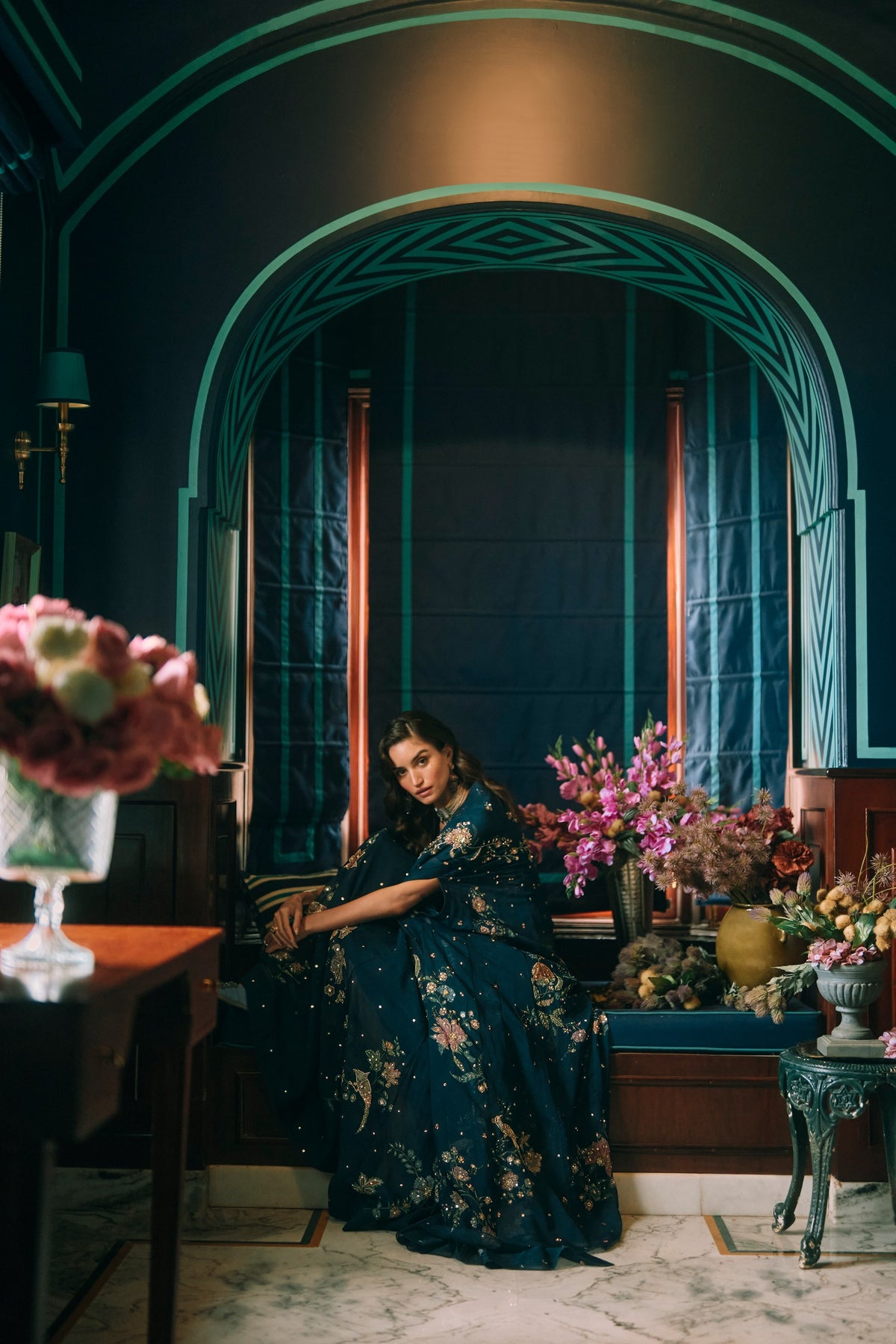 rue maxi set in berry blue, image 6