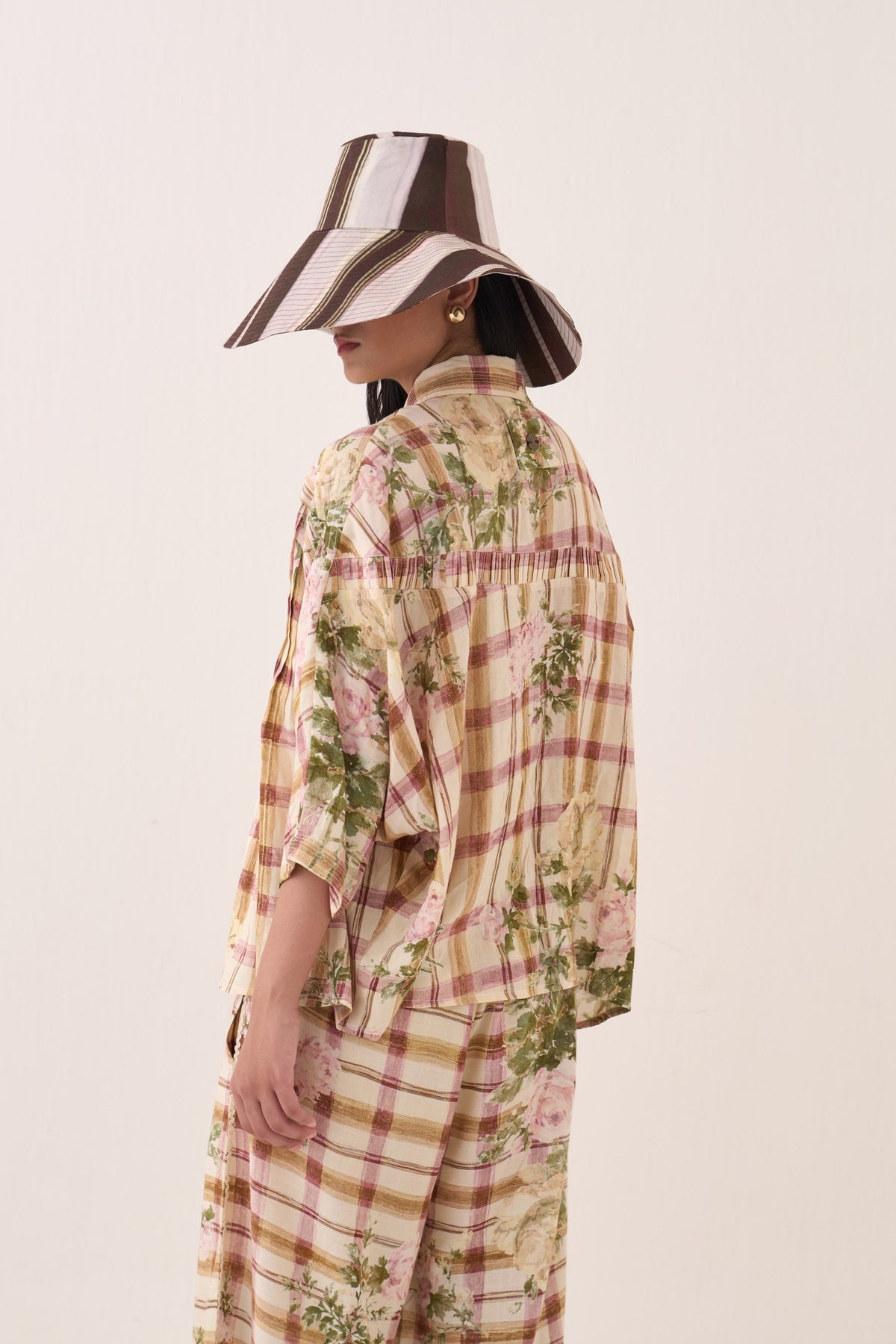 jaali rose pintuck shirt — image 6
