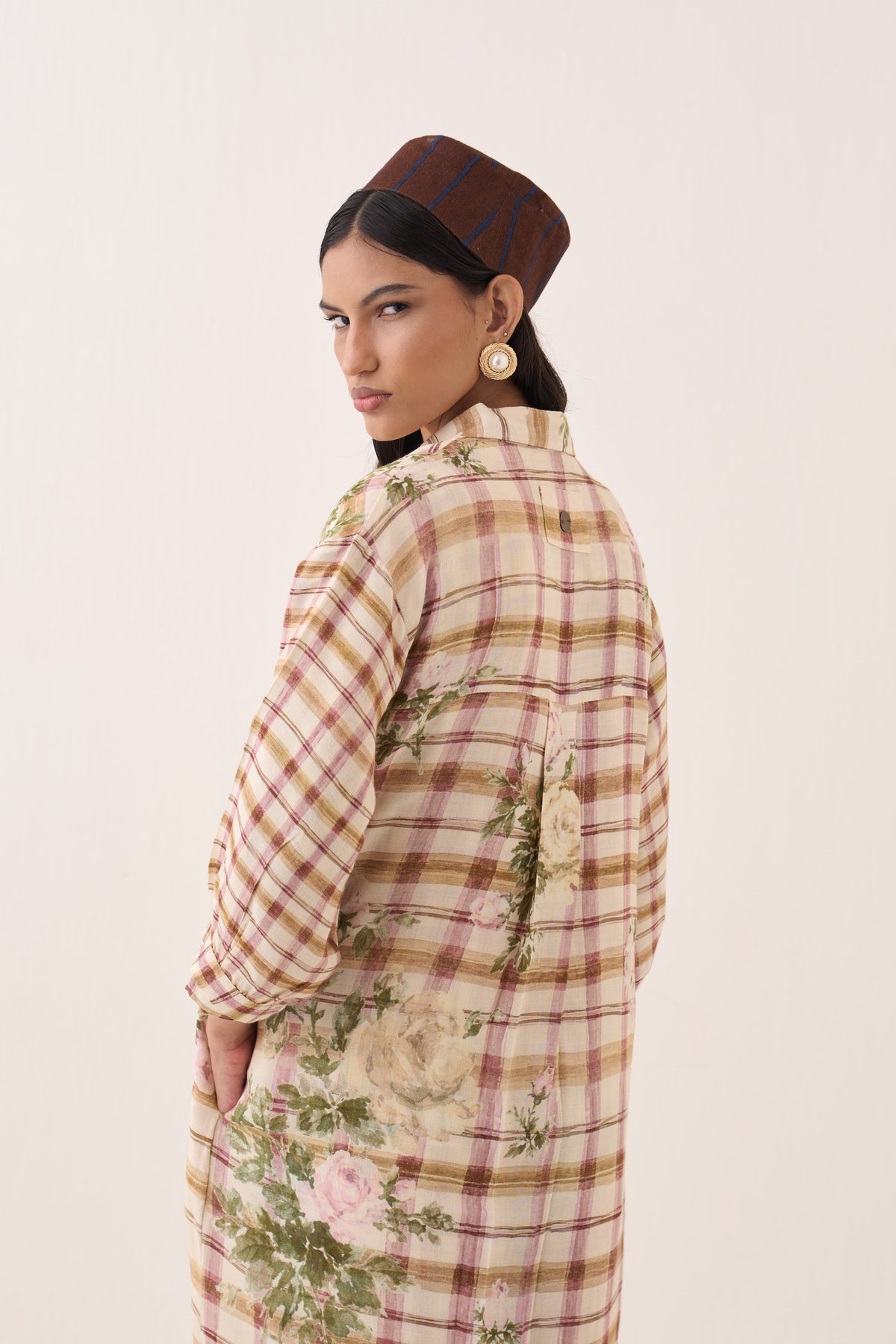 jaali rose trench jacket — image 6