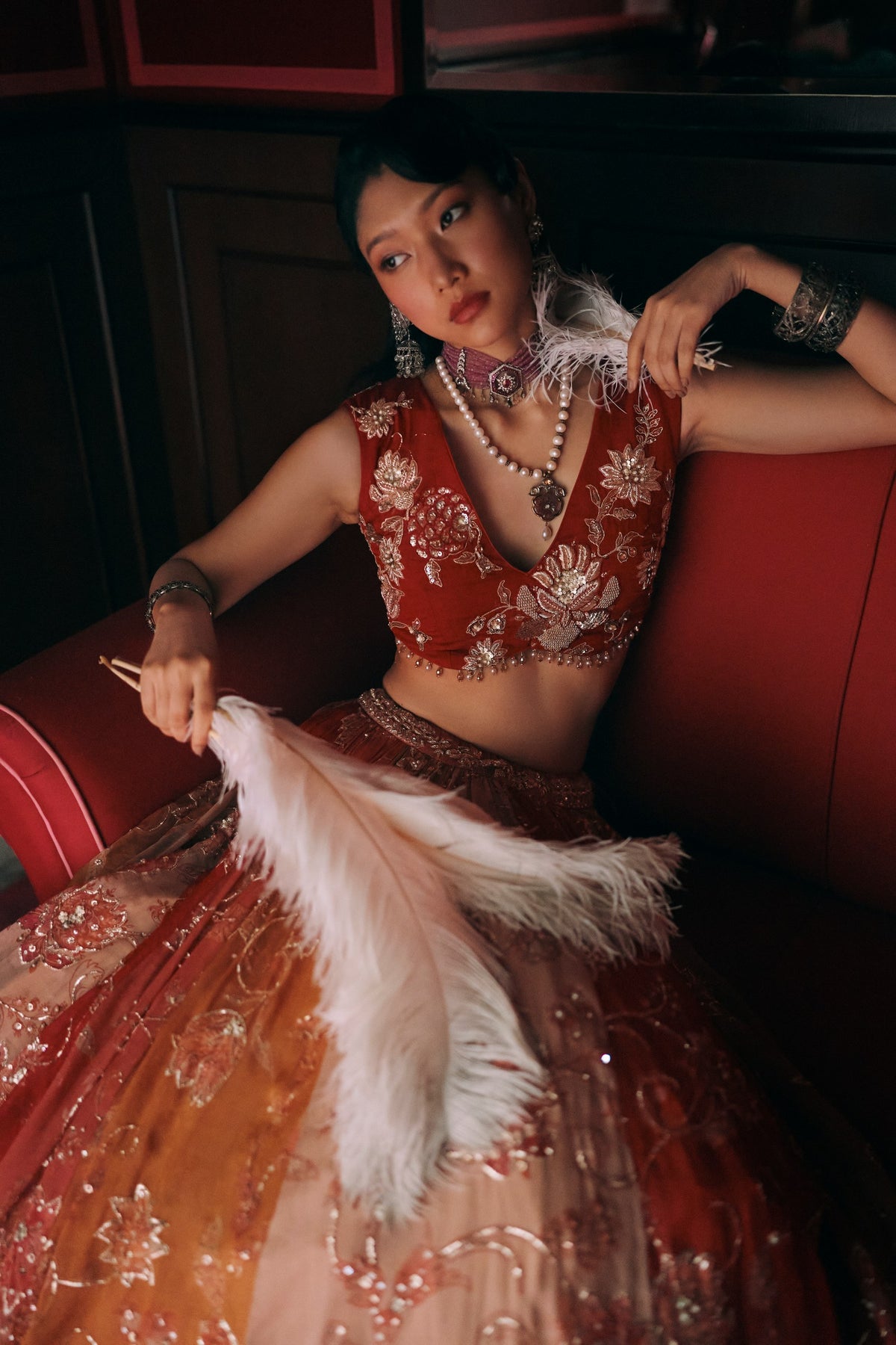 pearlie lehenga set, image 6