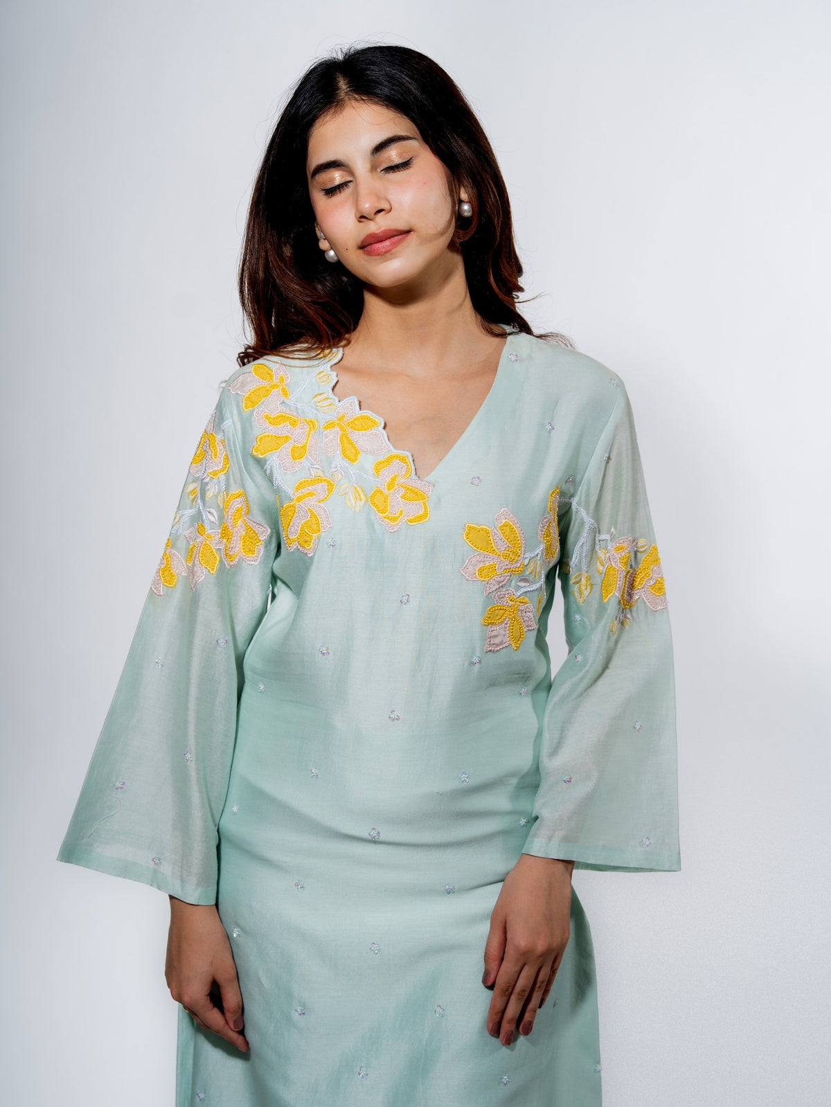 wisteria bloom kurta set — image 6