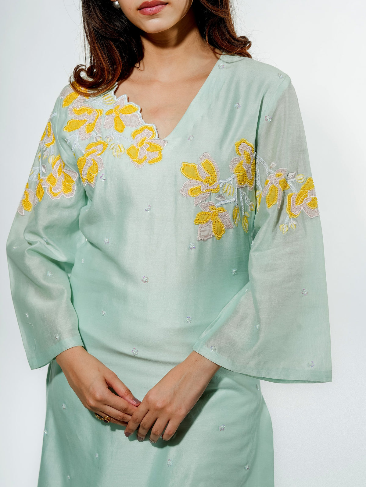 wisteria bloom kurta set — image 7