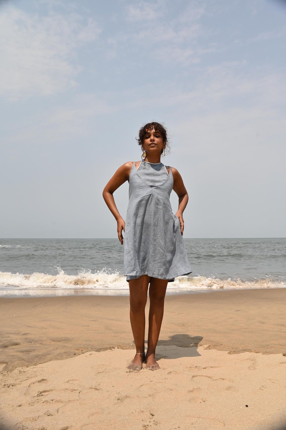 zoe tie-up dress, image 7