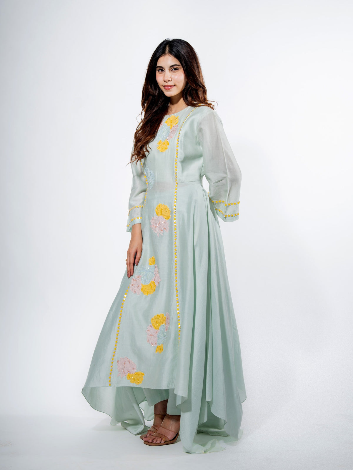 blush bloom kurta set — image 7