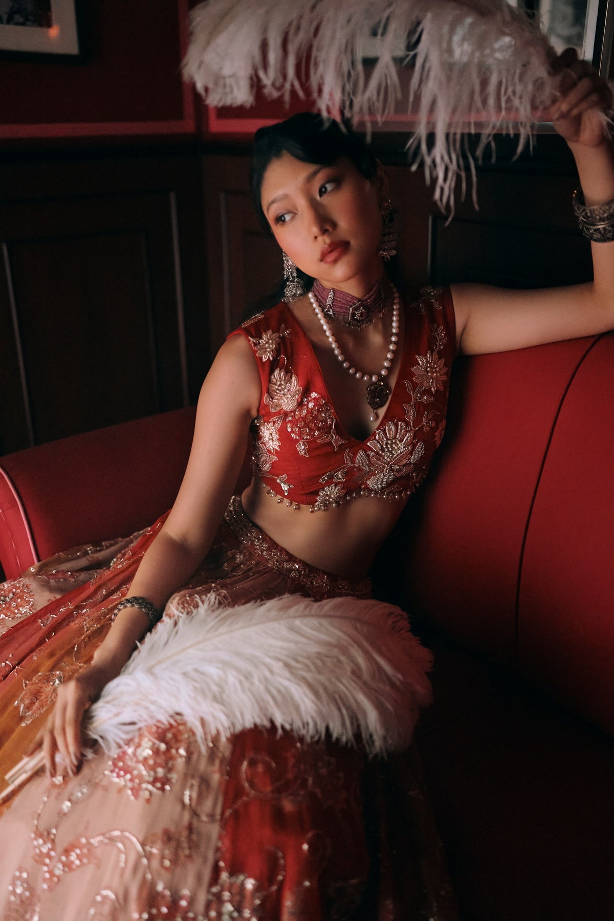 pearlie lehenga set, image 7
