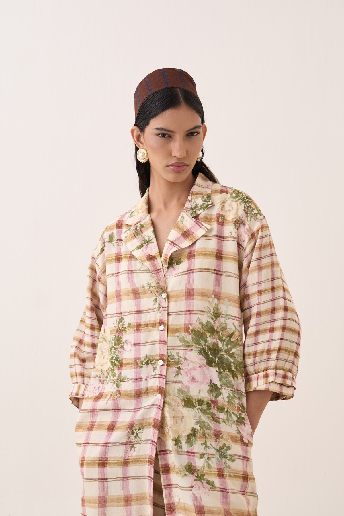 jaali trench jacket set — image 7