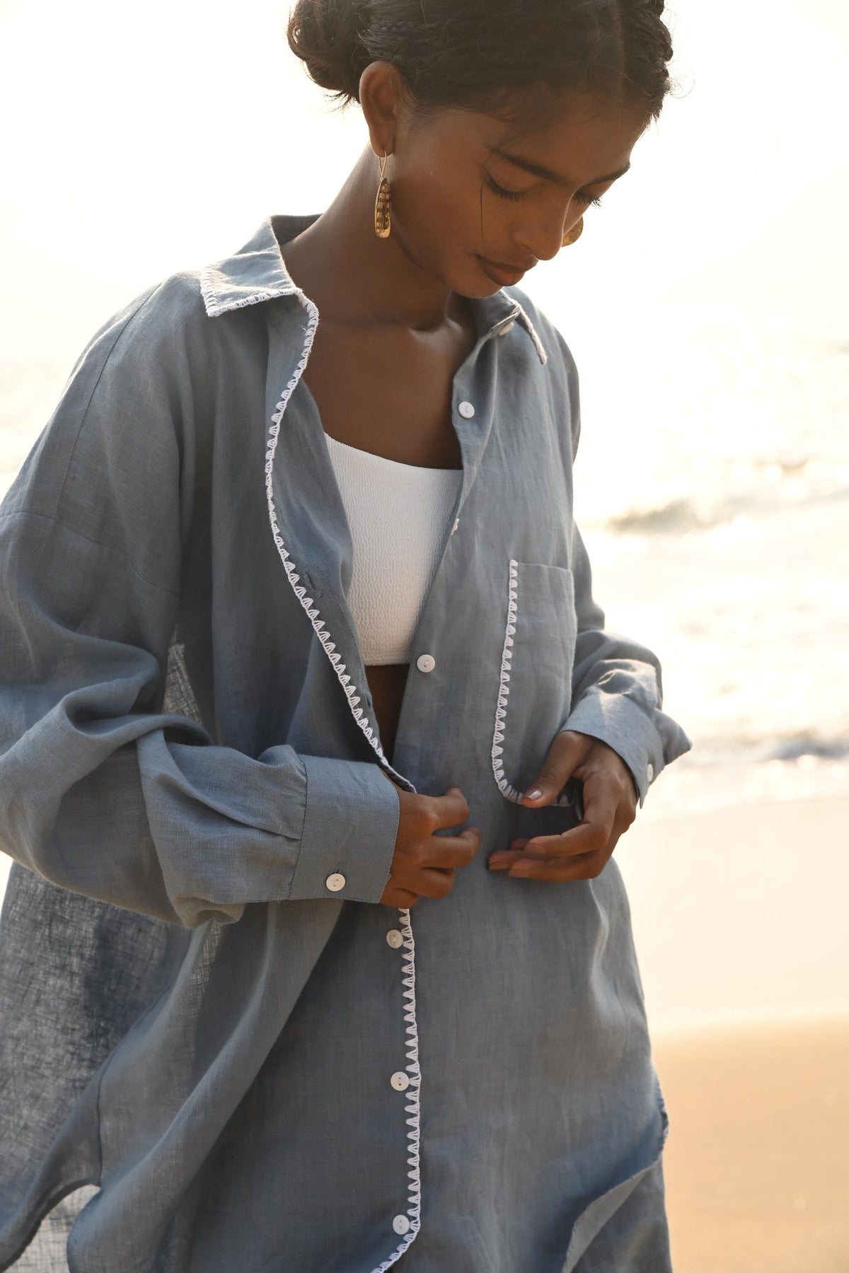 irena embroidered shirt, image 8