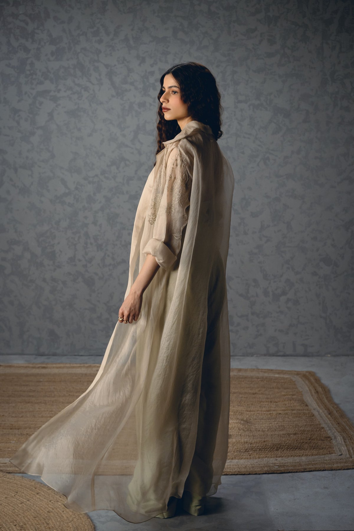 shinju jumpsuit set in mint, image 8