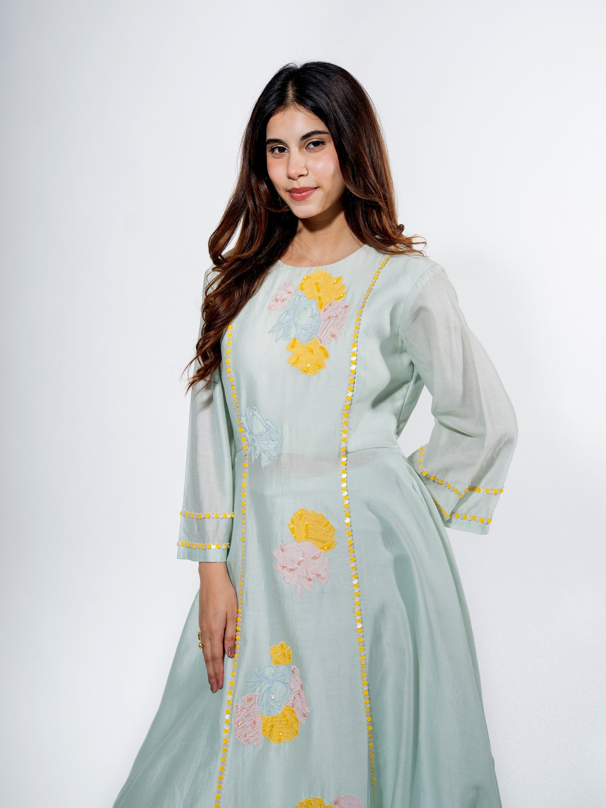 blush bloom kurta set — image 8