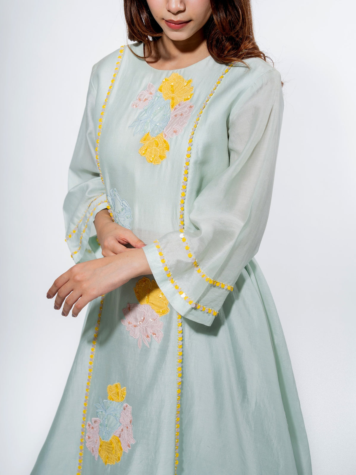 blush bloom kurta set — image 9