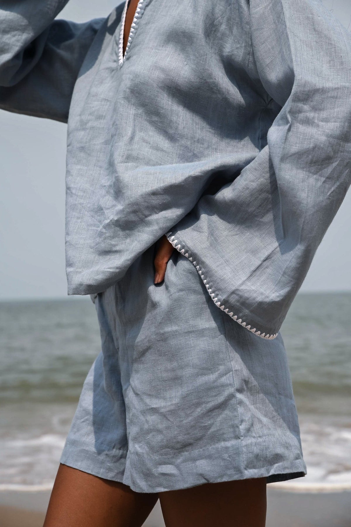 willow darted shorts, image 9