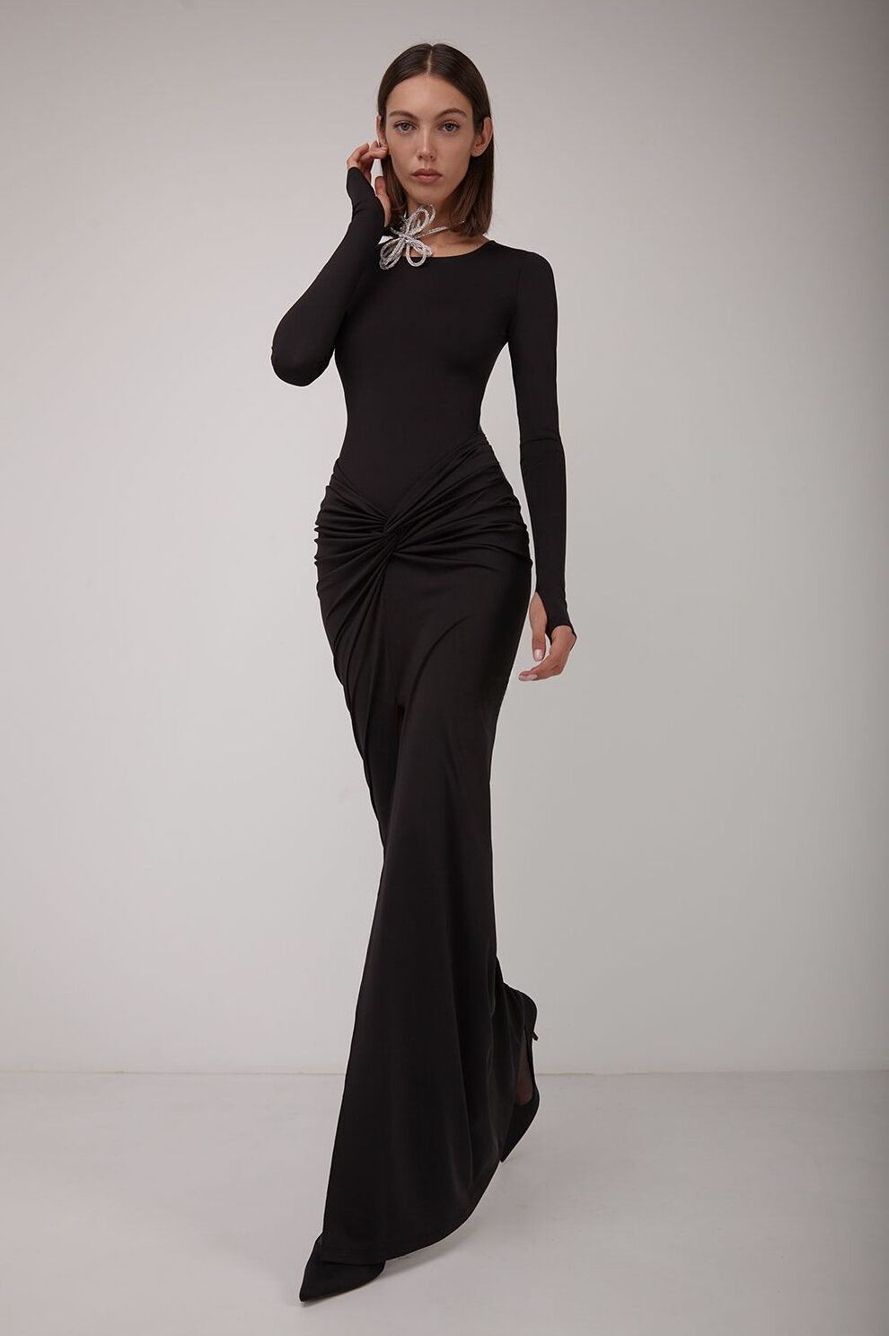 tie-front maxi, image 1