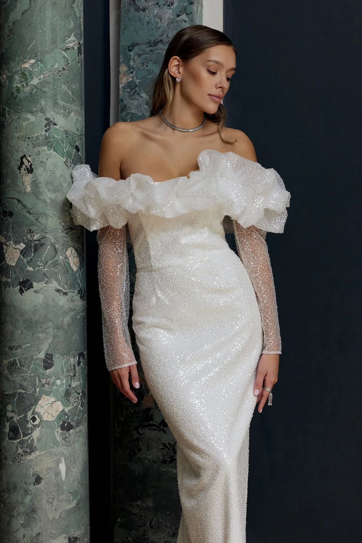 diamond dust dream gown, image 1